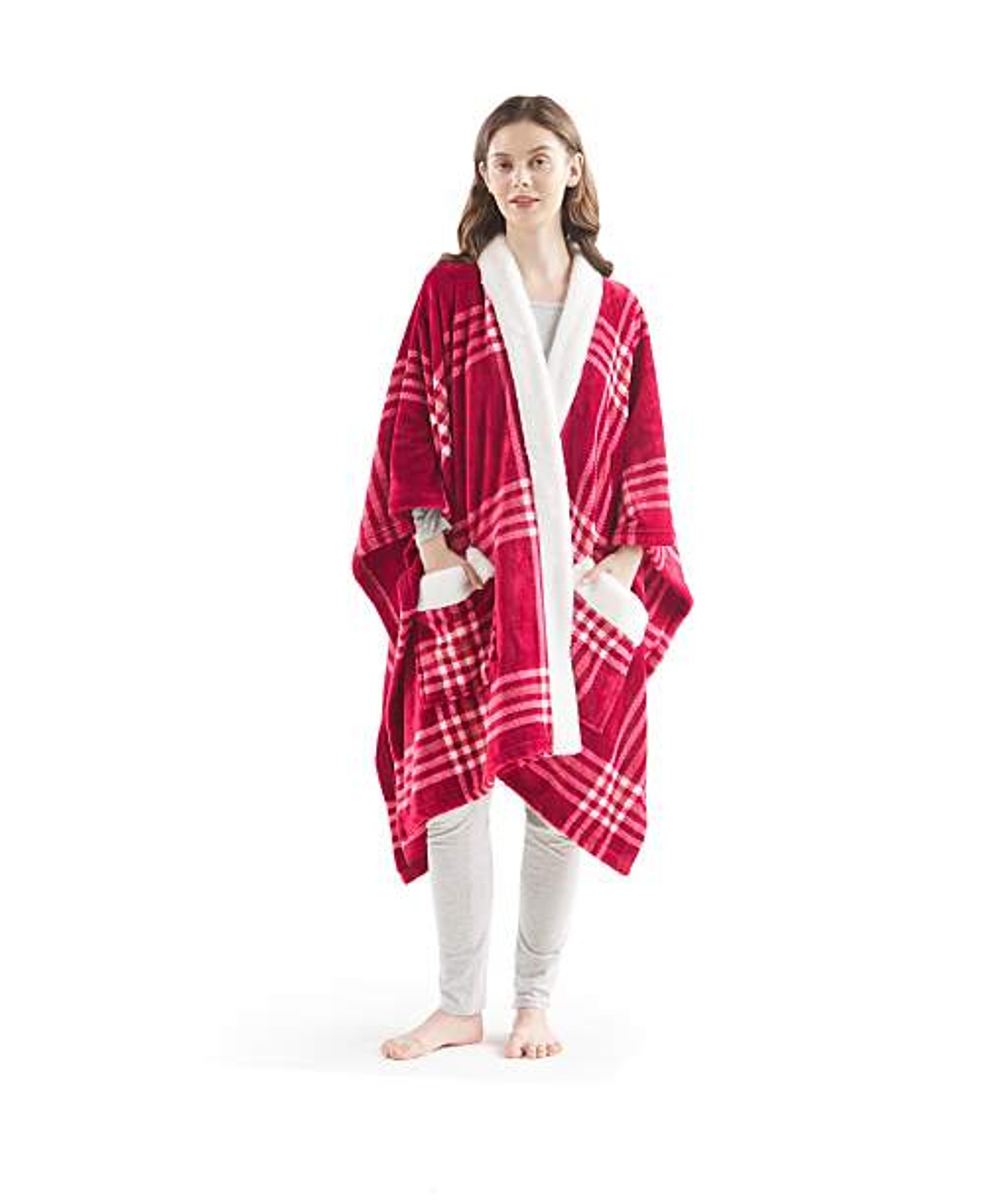 Charter Club Cozy Plush Wrap Robe Throw, 50" x 70", Created for Macy's