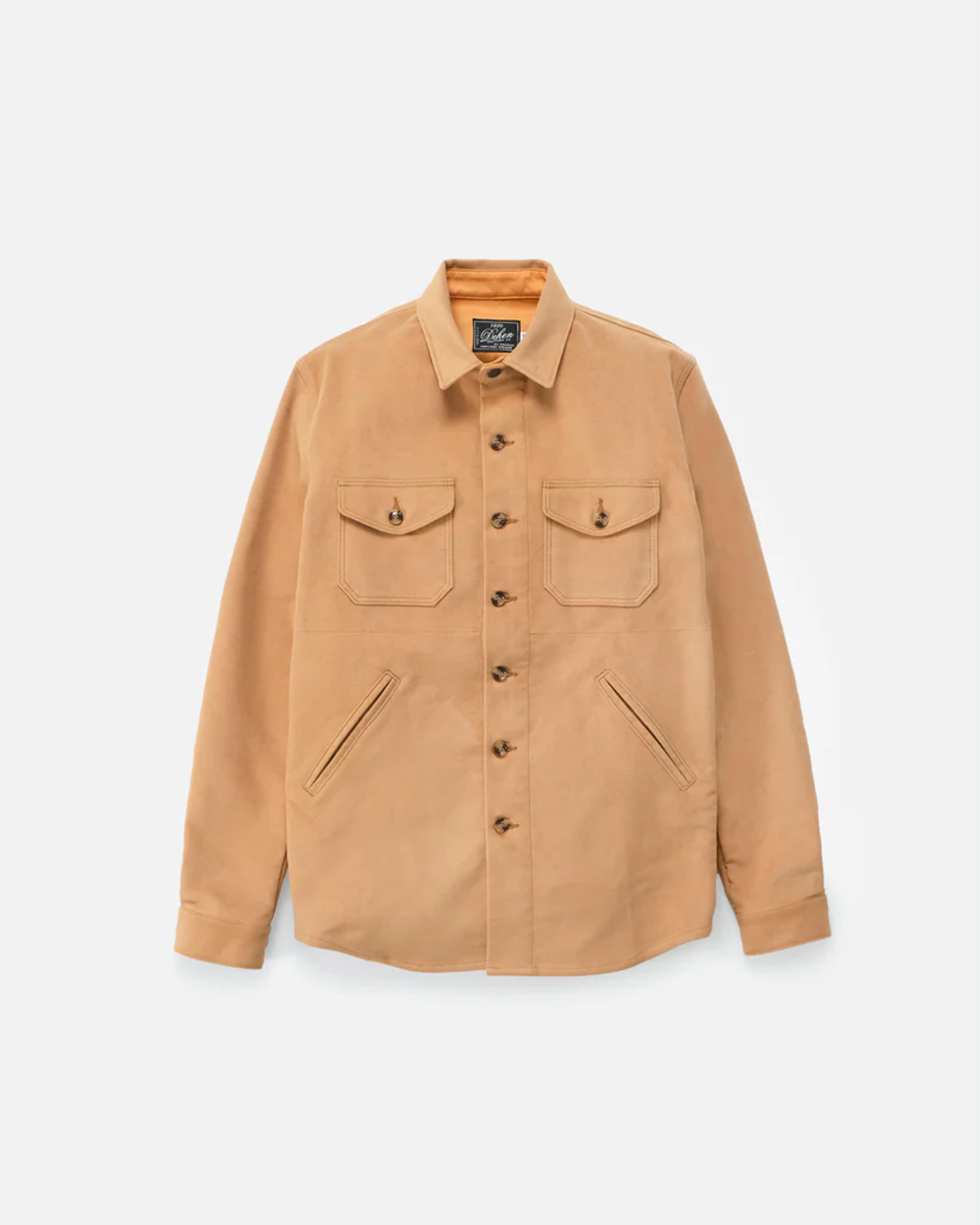 Crissman Overshirt - Camel Moleskin