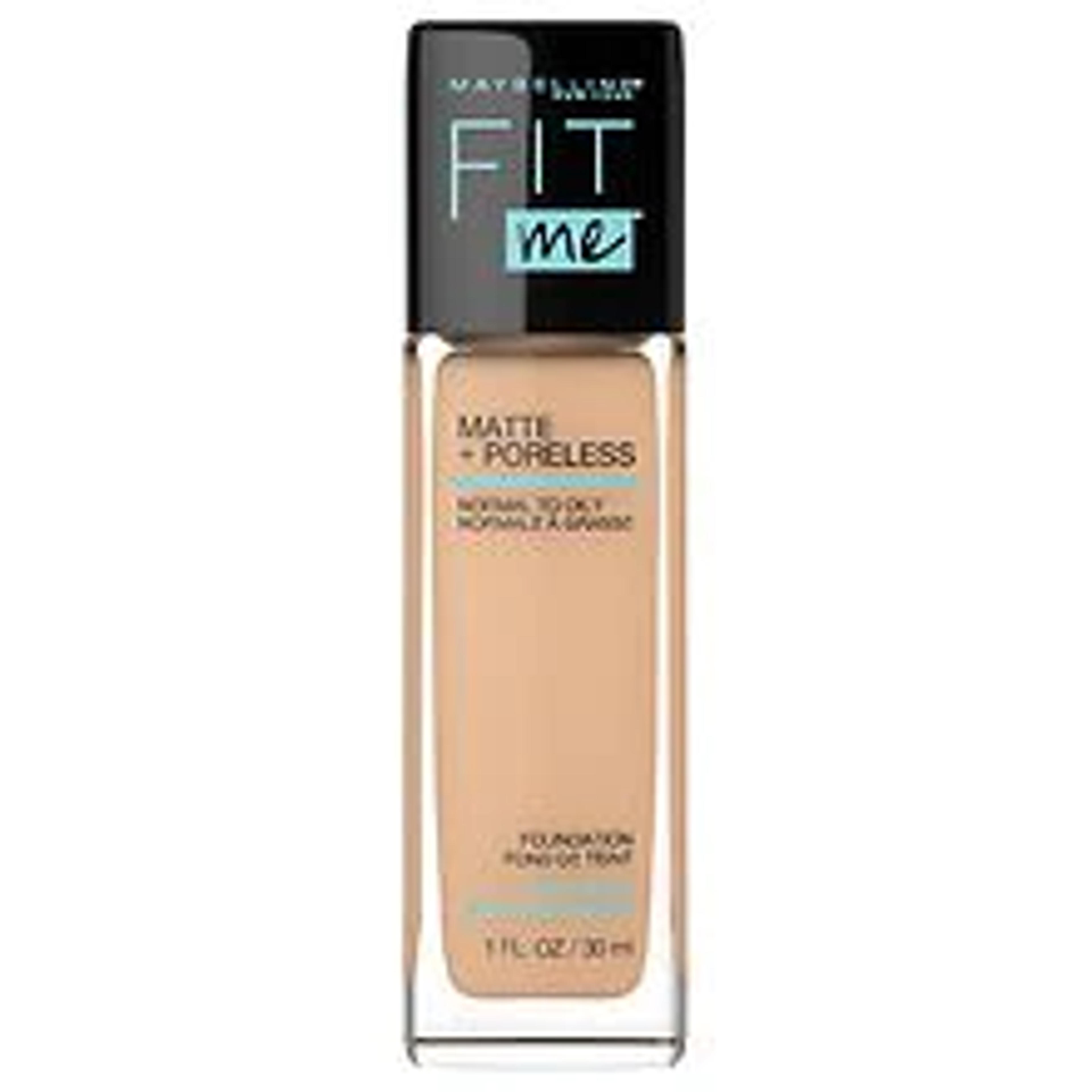 Maybelline Fit Me Matte + Poreless Liquid Foundation, Warm Nude | Walgreens