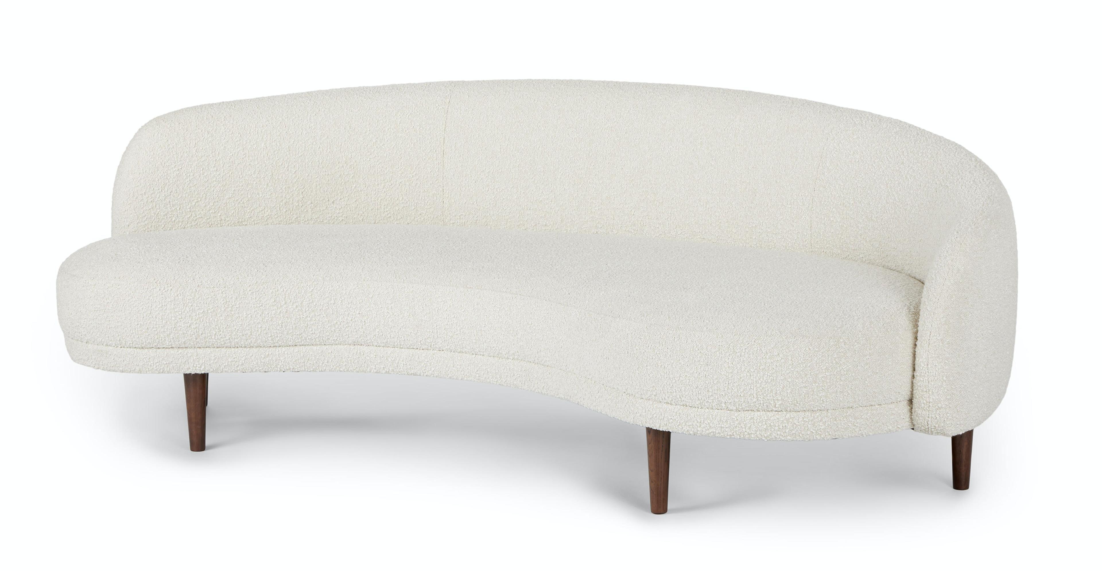 Kayra Ivory Bouclé Sofa