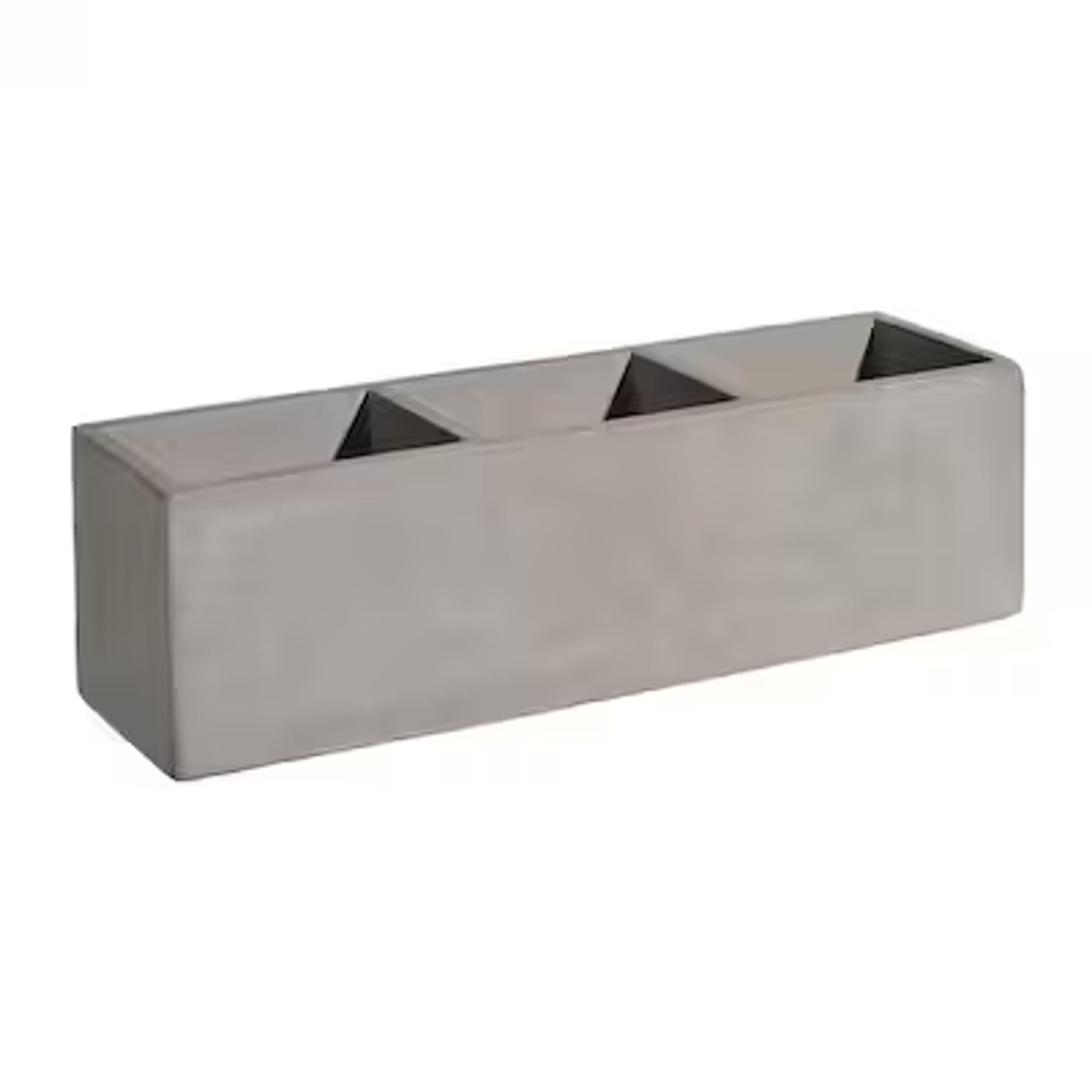 Tuscan 12 in. Concrete Trio Planter