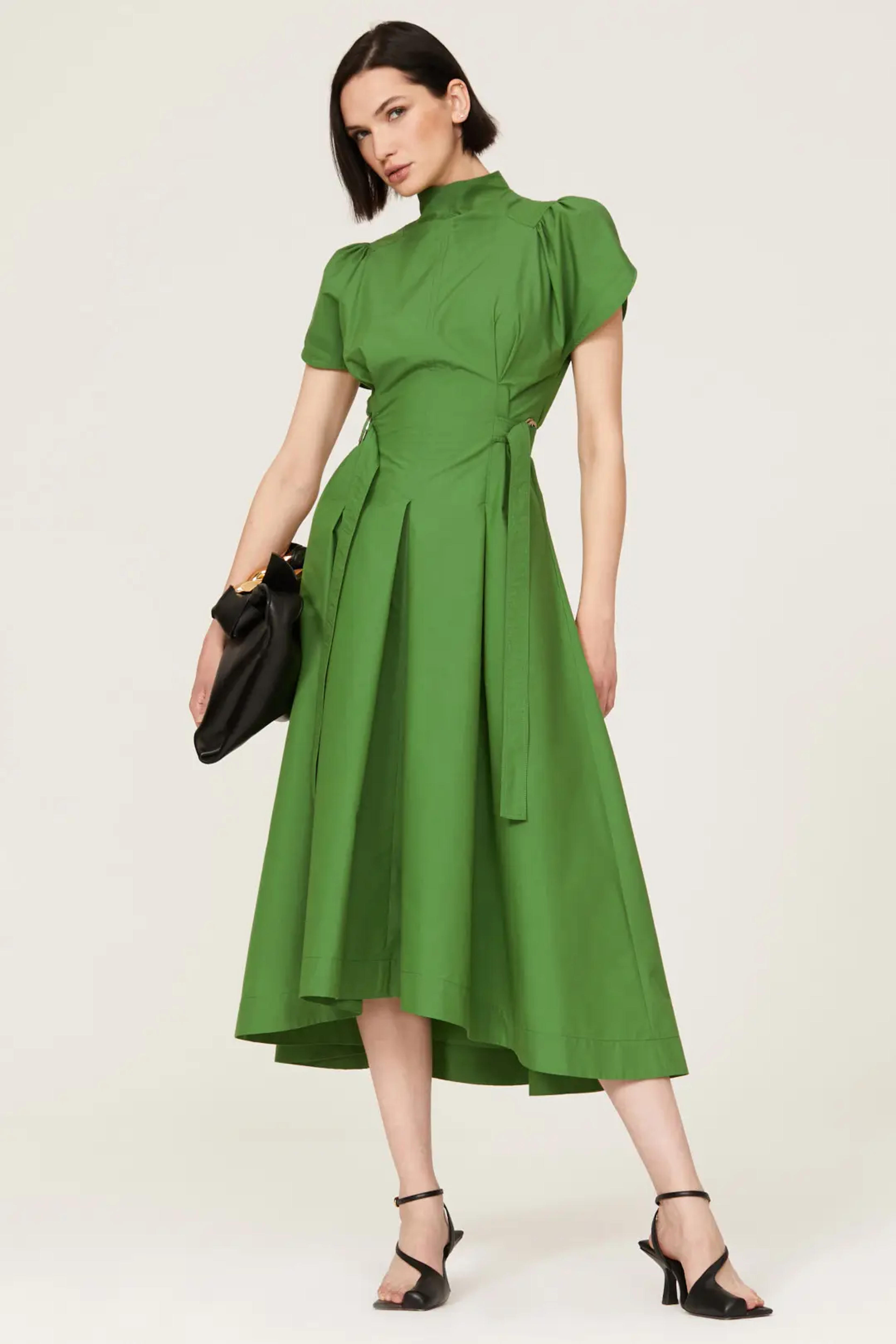 Side Tie Flare Dress by 3.1 Phillip Lim for $105 - $115 | Rent the Runway