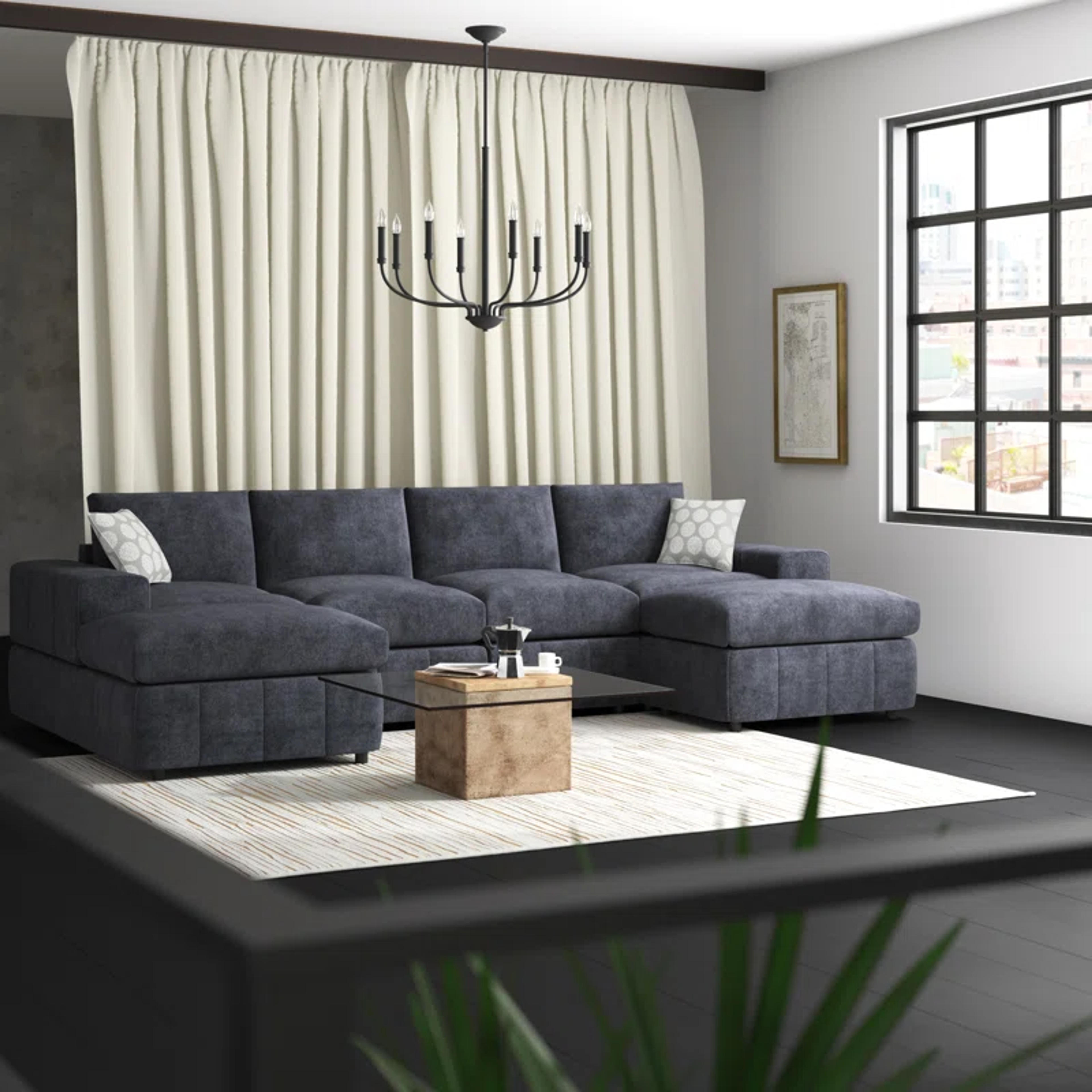 Anchoretta 6 - Piece Upholstered Sectional