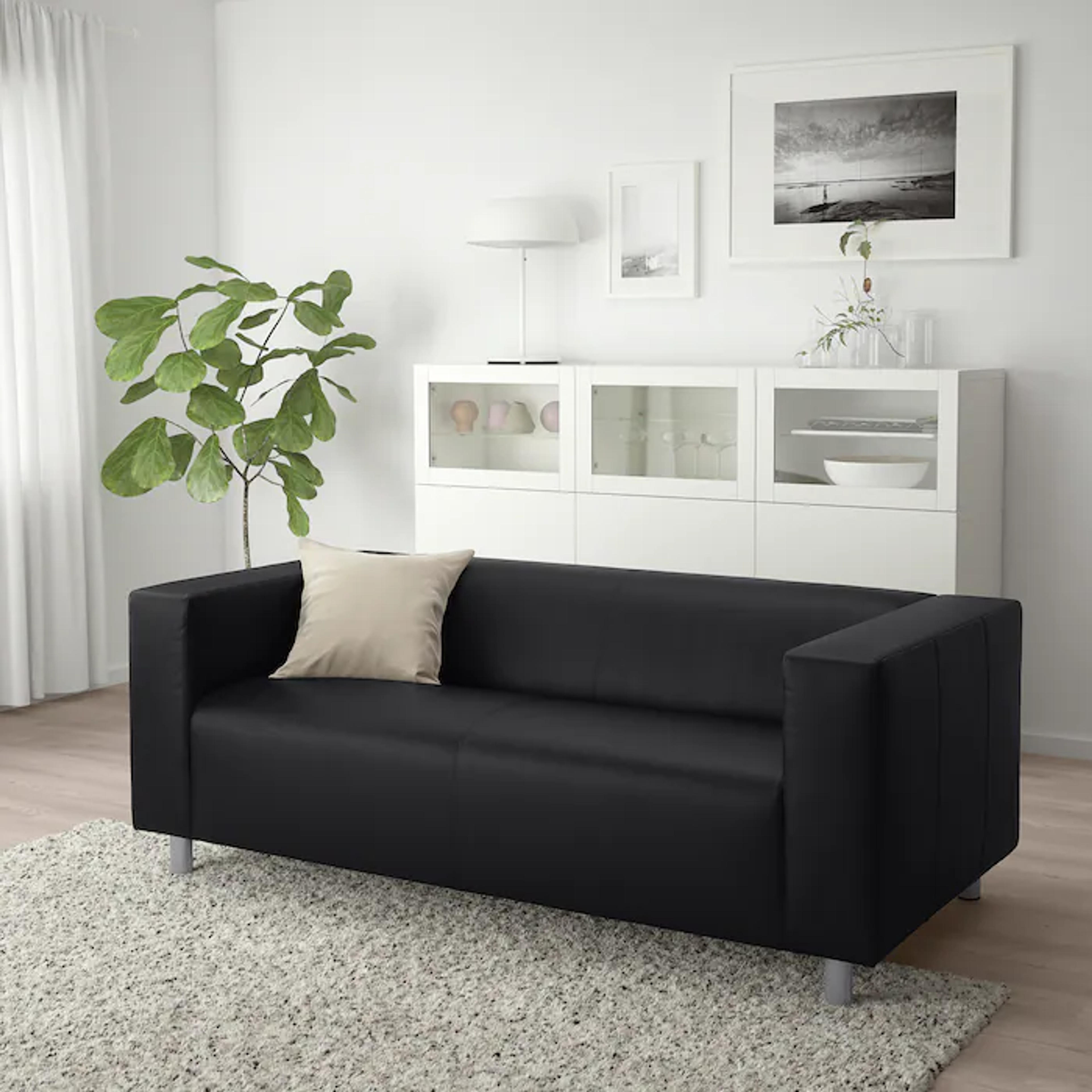 KLIPPAN Loveseat, Bomstad black - IKEA