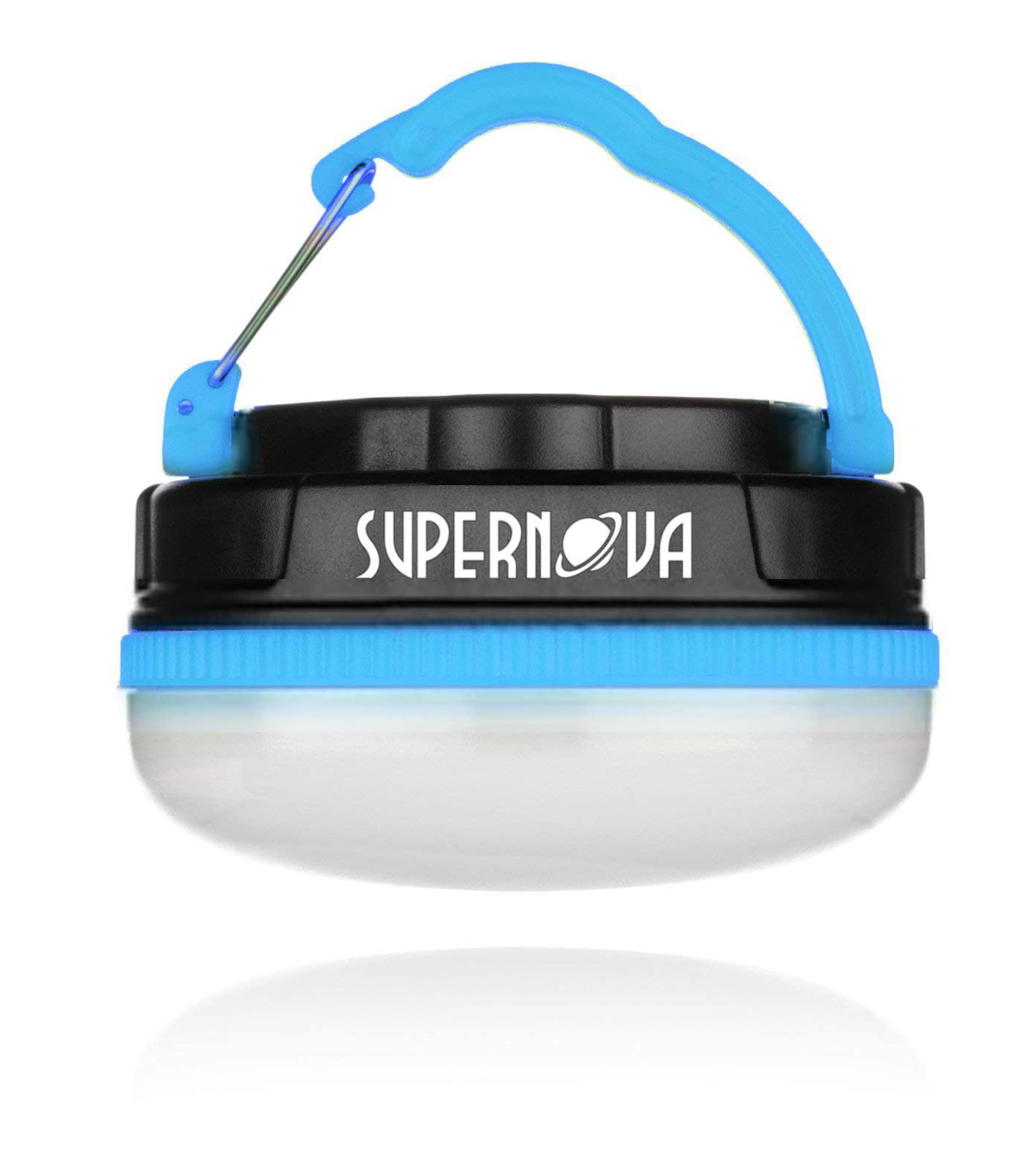 Supernova Halo 150 Extreme LED Camping and Emergency Lantern - The Brightest Most Versatile Tent Light Available - Backpacking - Hiking - Auto - Home - College - Batteries Included