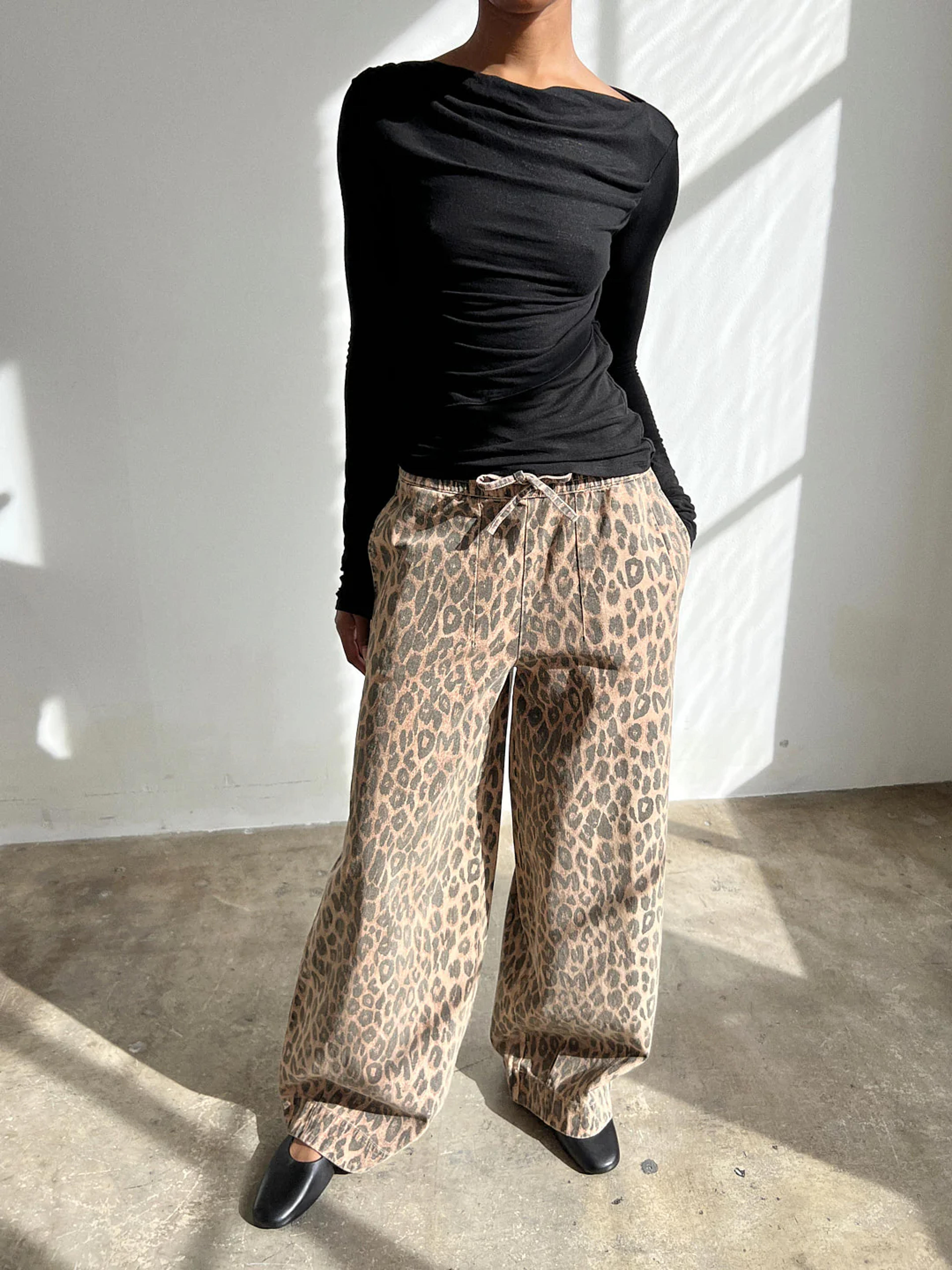 Good Nature Rafe Pant - Leopard – Lisa Says Gah