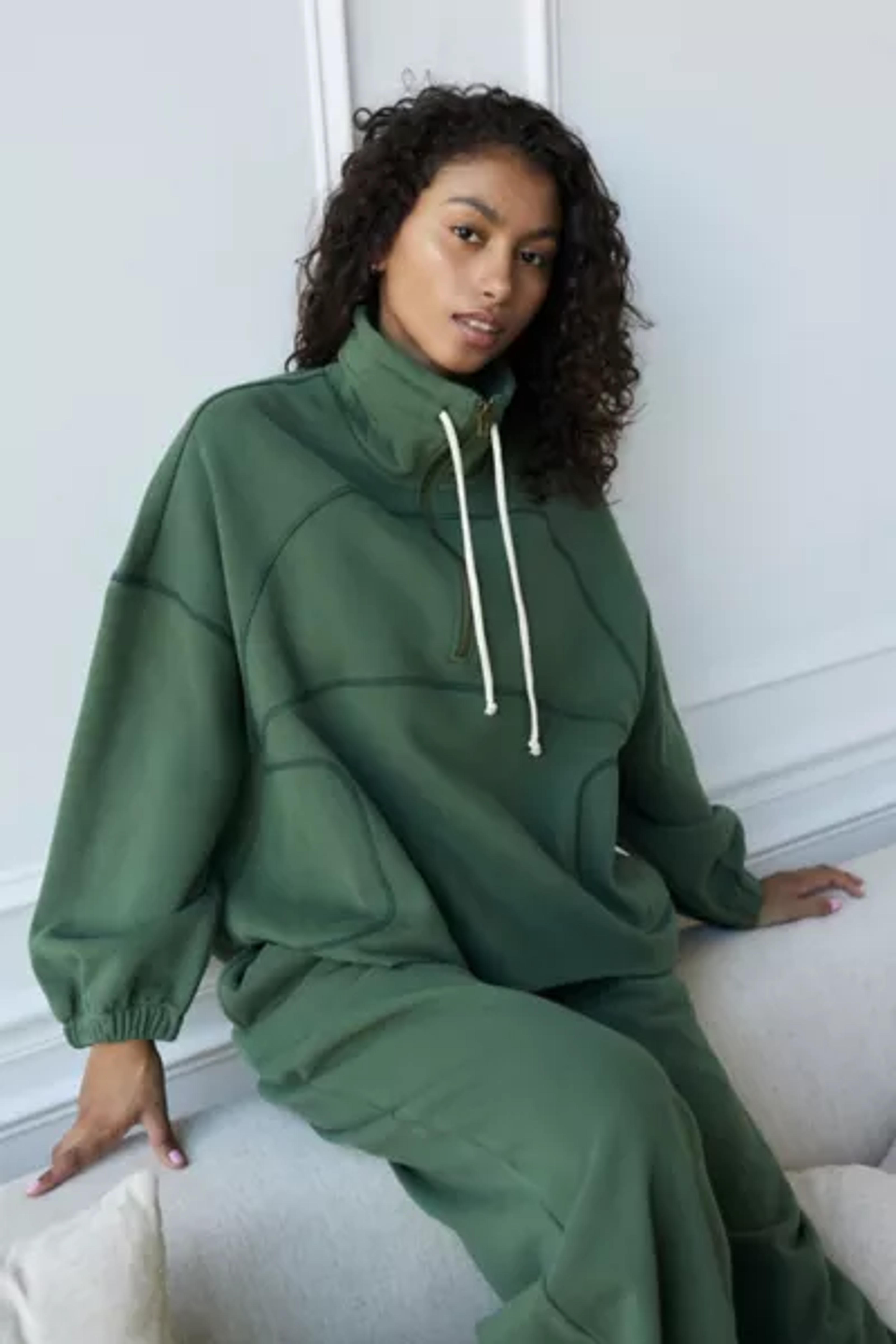 Out From Under Hoxton Funnel Neck Oversized Sweatshirt | Urban Outfitters