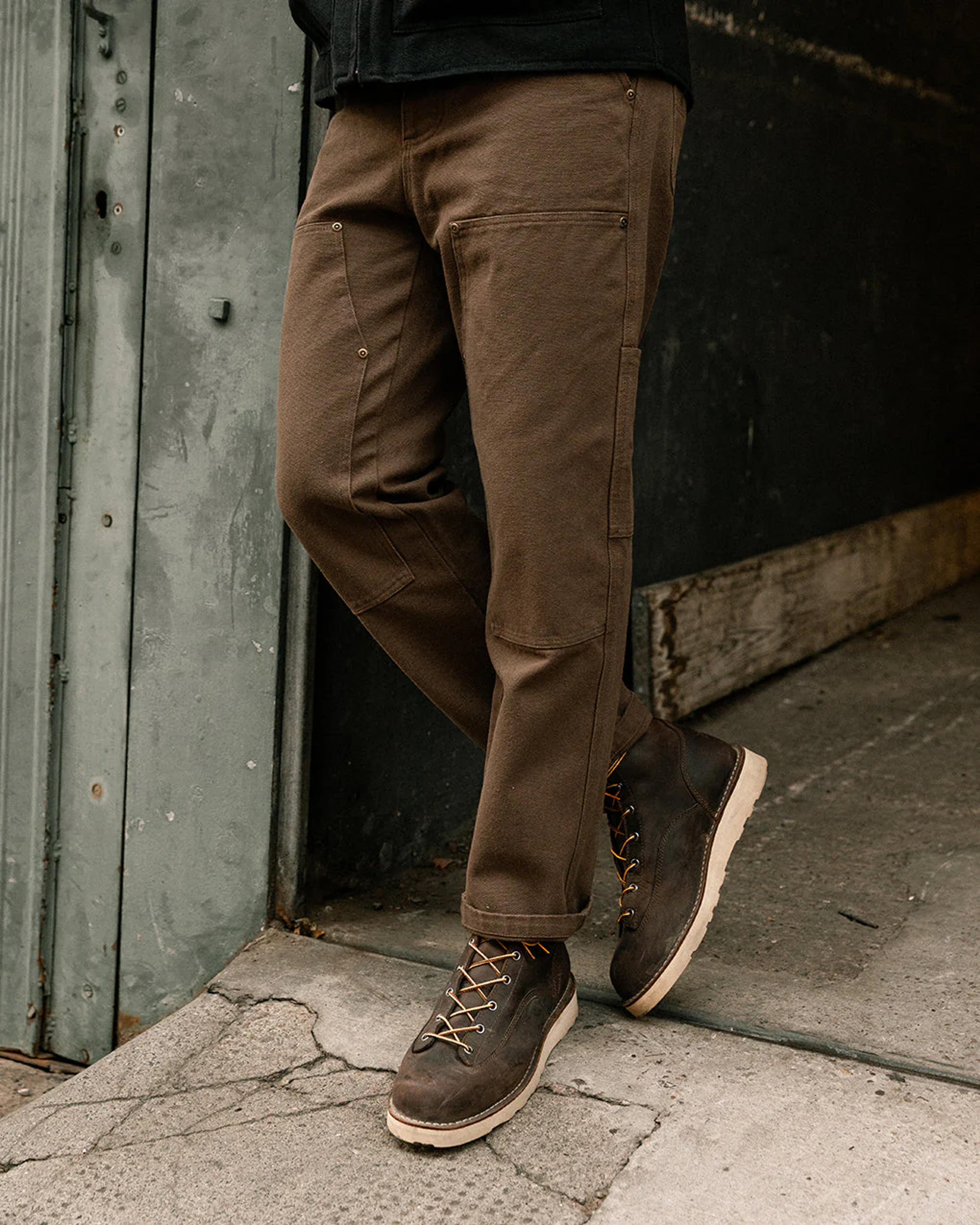 304 Albion Carpenter Pant - Brown | Men's Bottoms – P&Co USA