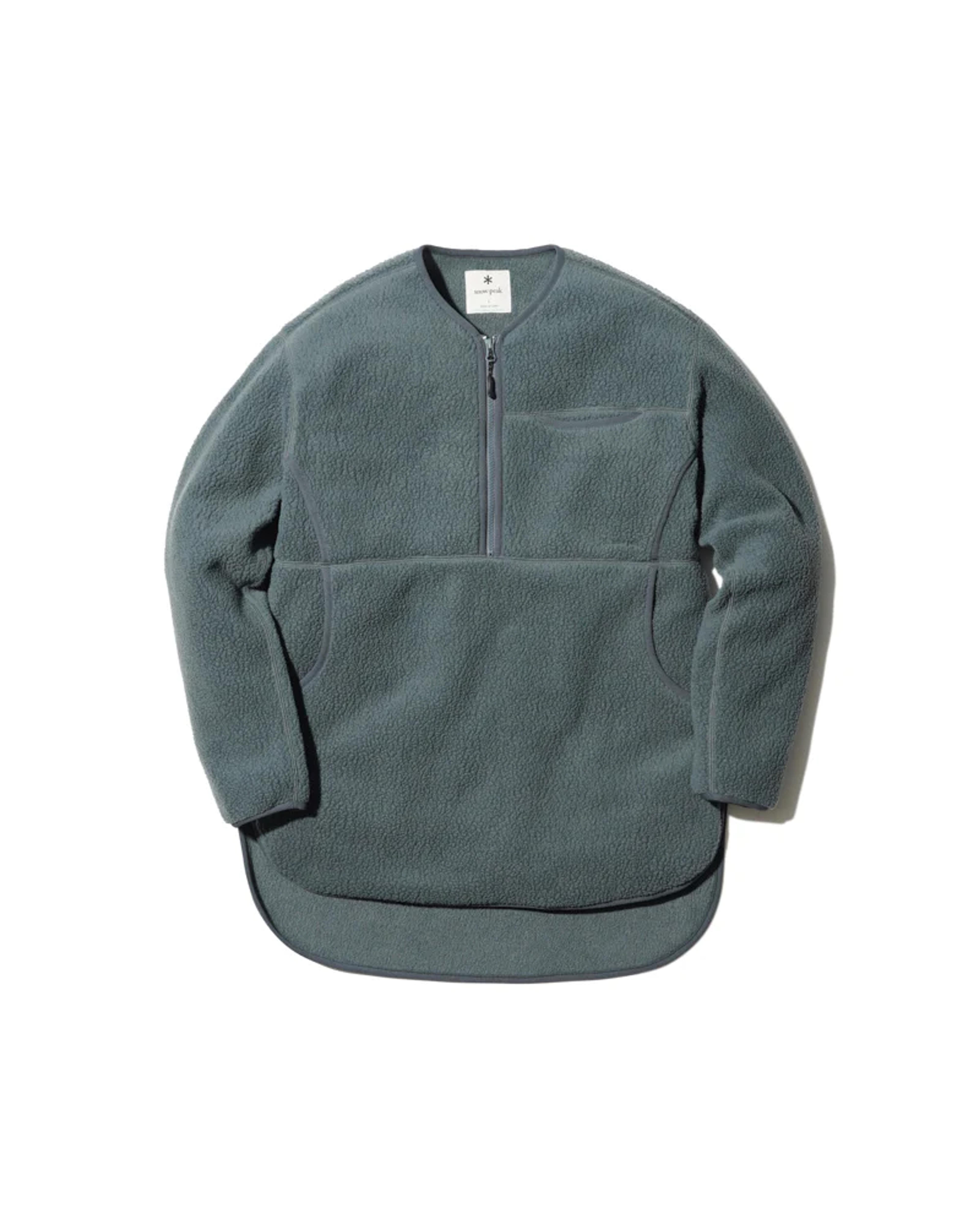 Thermal Boa Fleece Pullover - M / Forestgreen