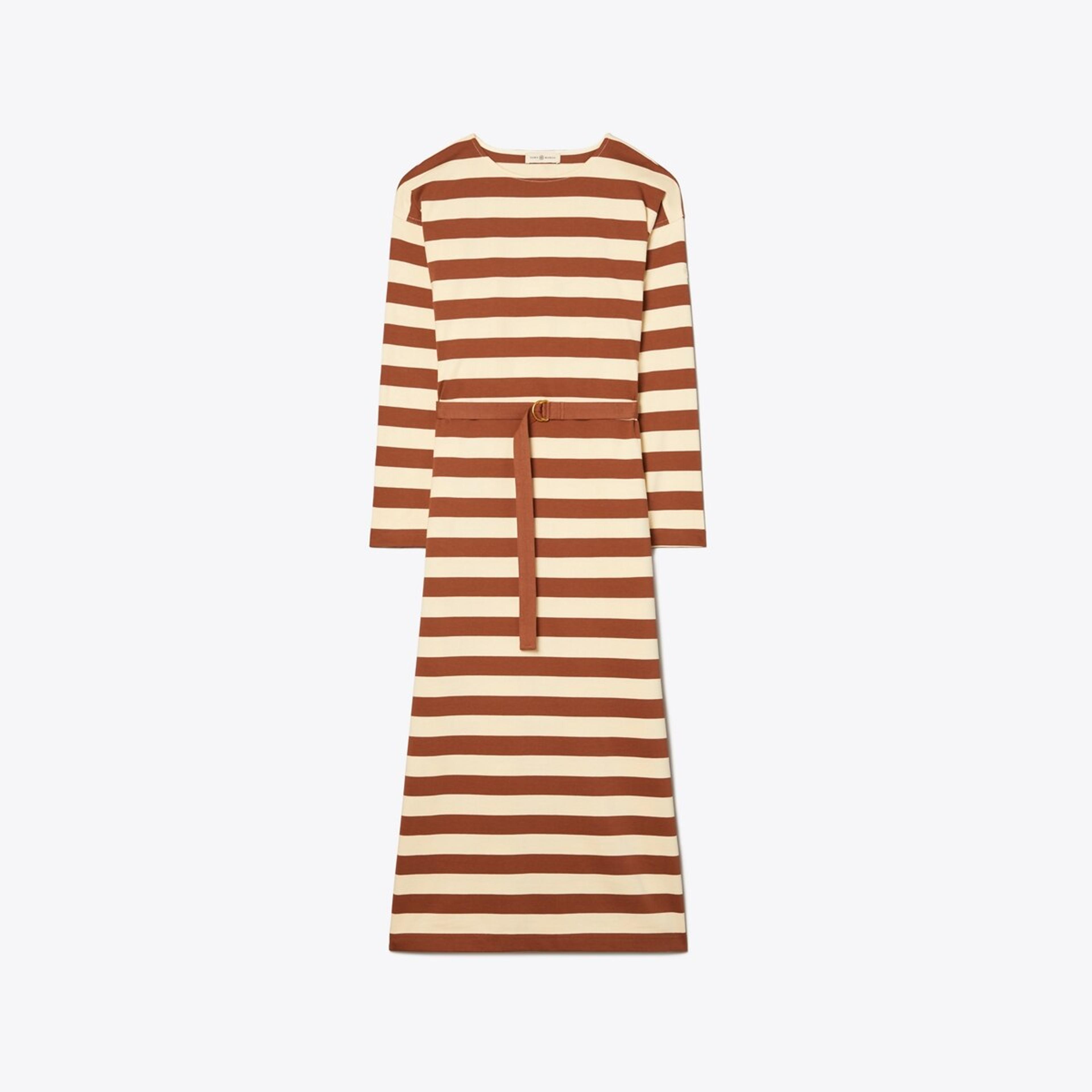 Jersey Striped Dress: Women's Designer Dresses | Tory Burch