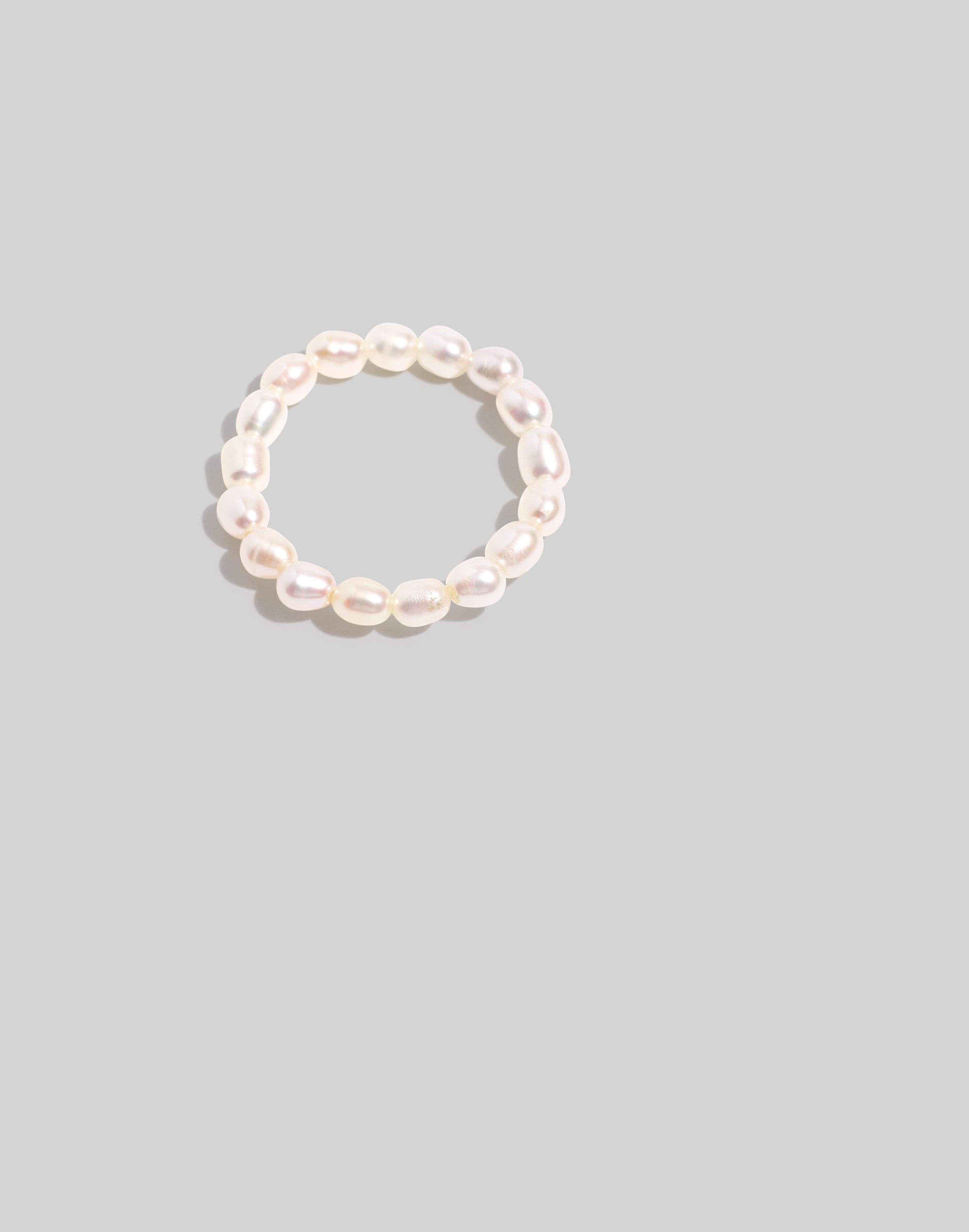 Pearl Beaded Ring