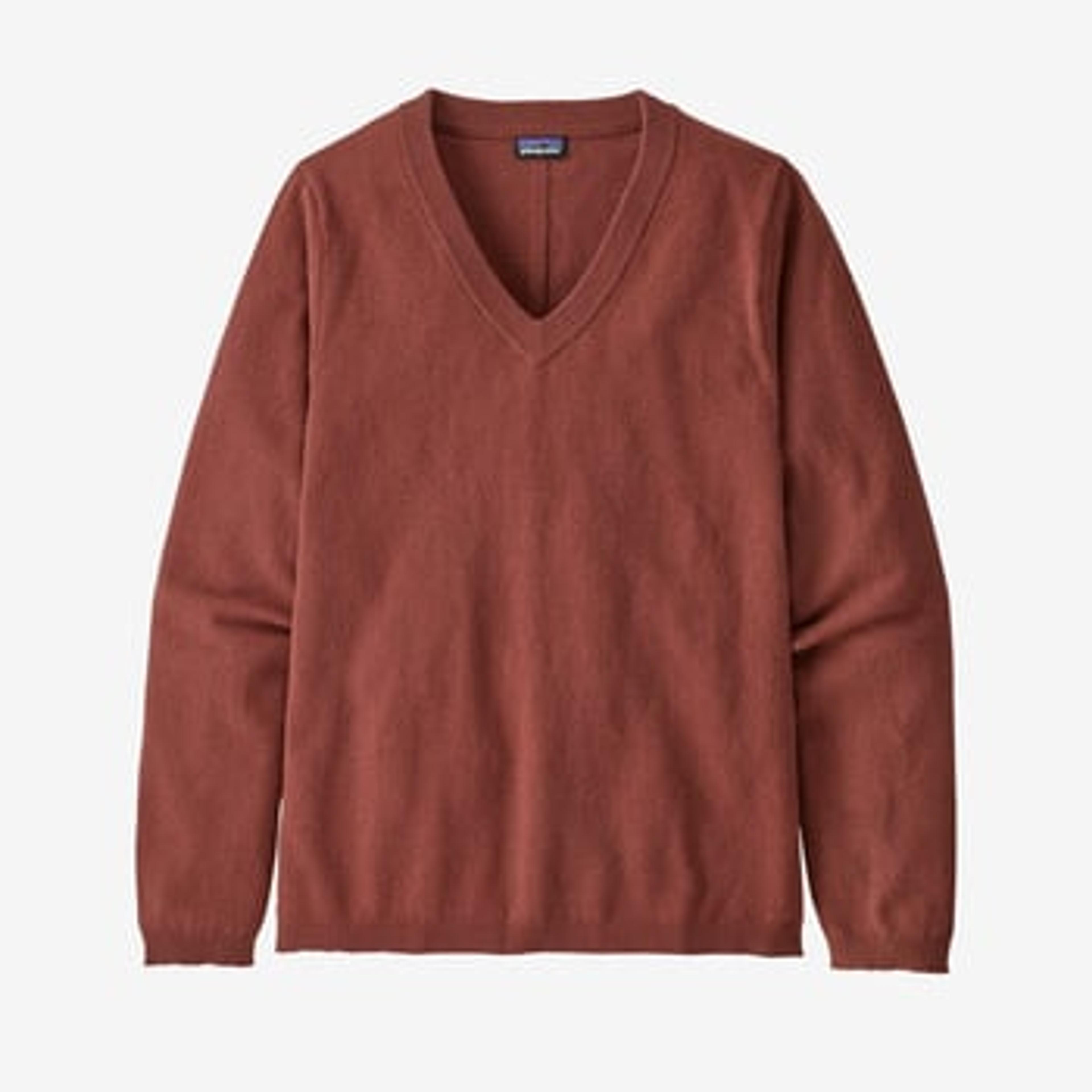 W's Recycled Cashmere V-Neck