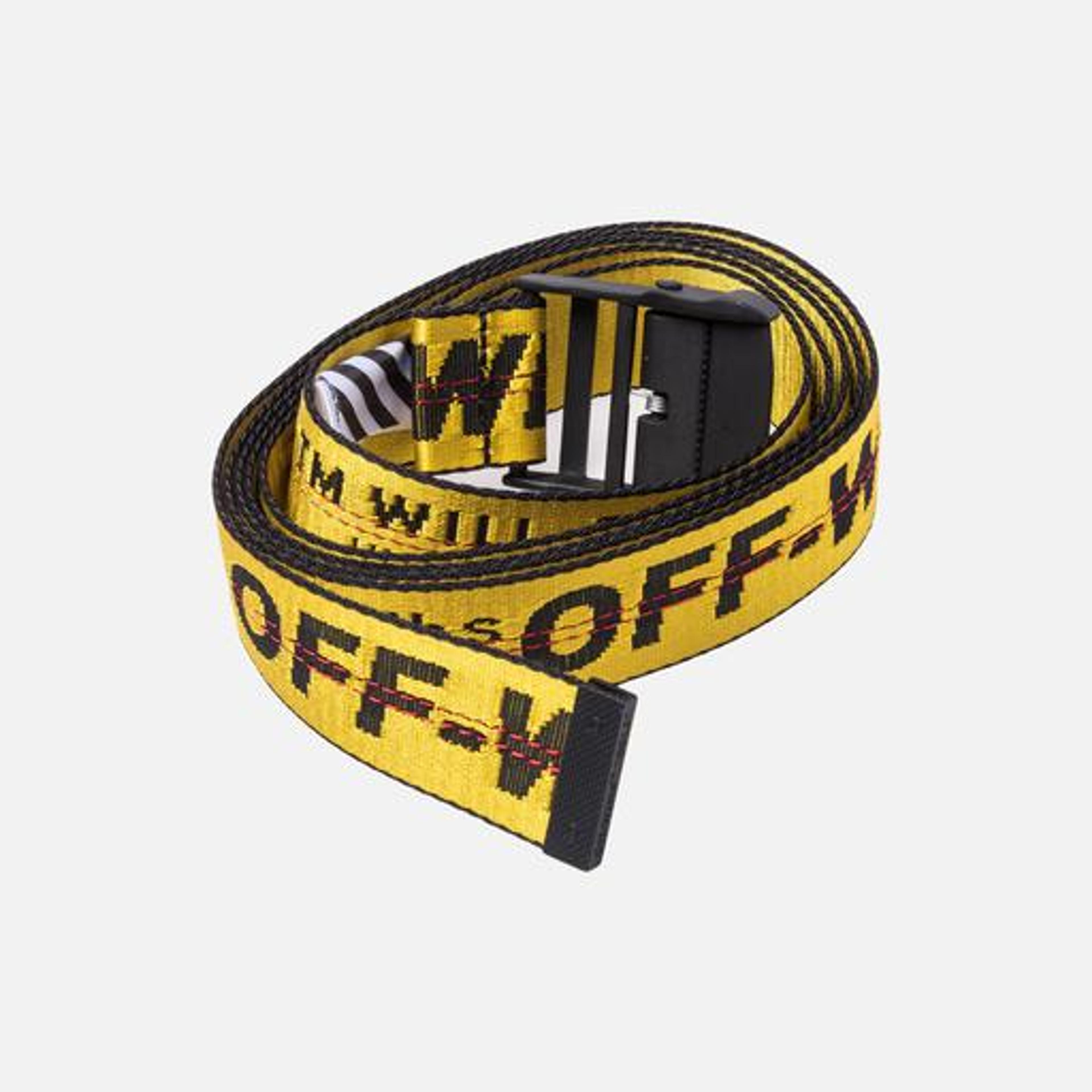 Off-White Industrial Belt - Yellow | Belts