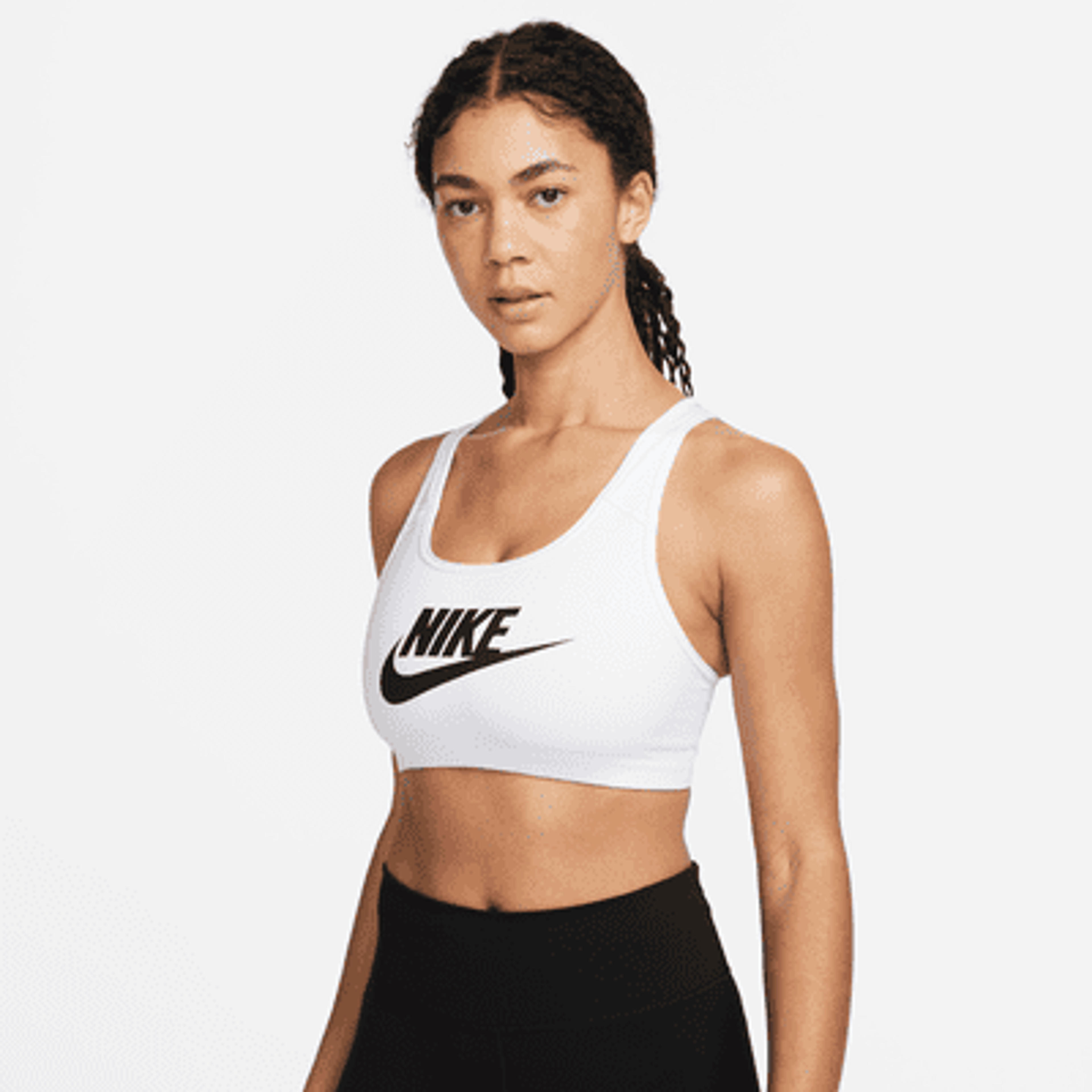 Nike Swoosh Women's Medium-Support Sports Bra. Nike.com