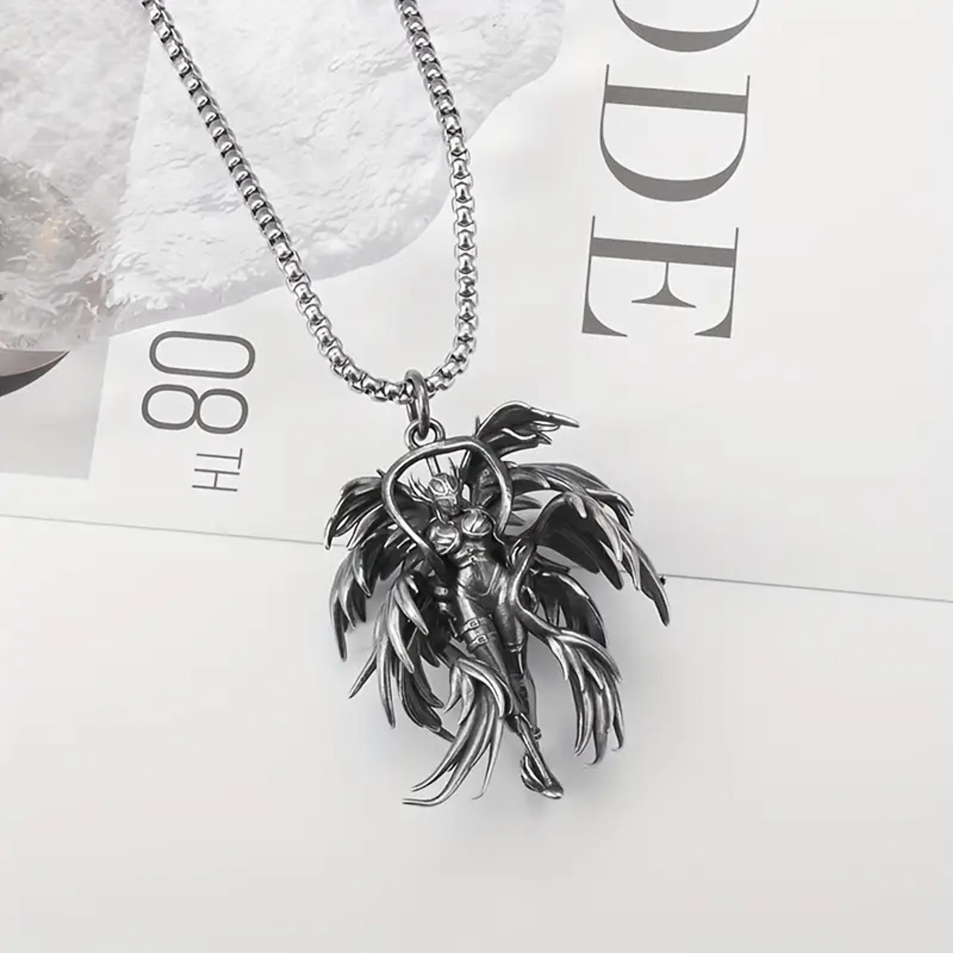 Retro Angel Goddess Necklace - The Perfect Gift For Men & Women Who Love Fashion & Style! - Temu Australia