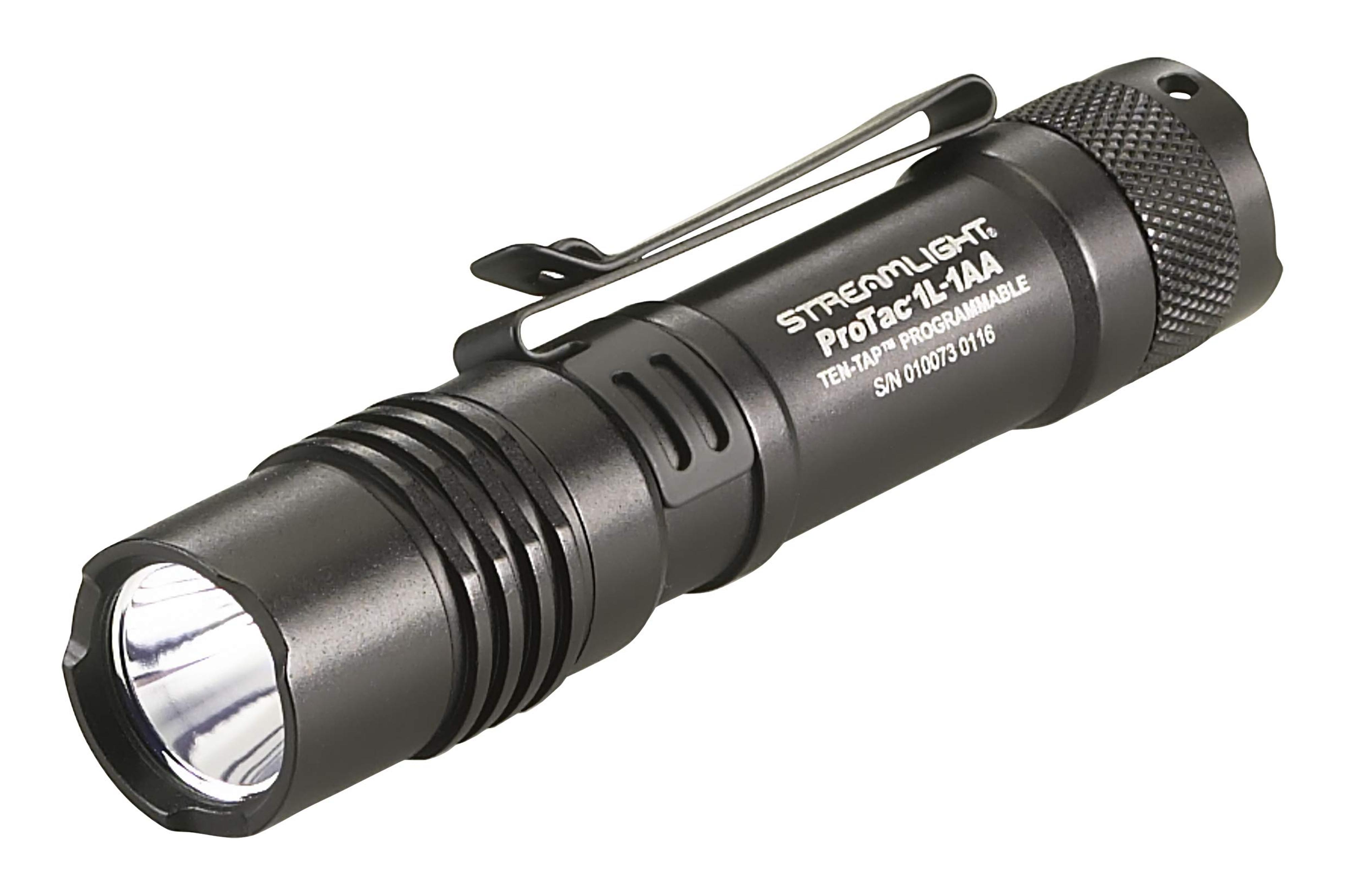 Amazon.com: Streamlight 88061 ProTac 1L-1AA 350-Lumen Dual Fuel Professional Tactical Light, Black : Sports & Outdoors