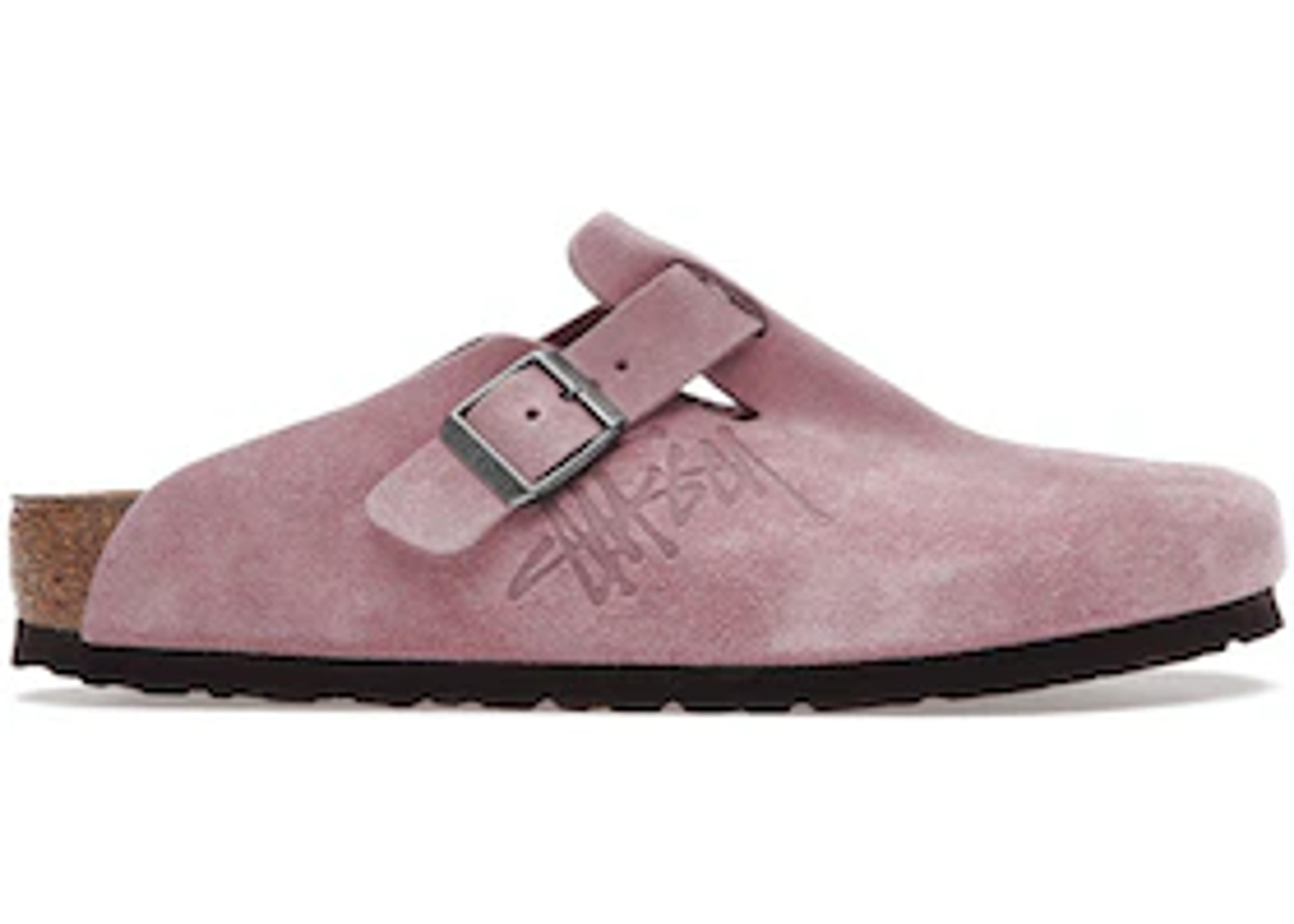 Birkenstock Boston Clog Stussy Dusty Pink (2021)