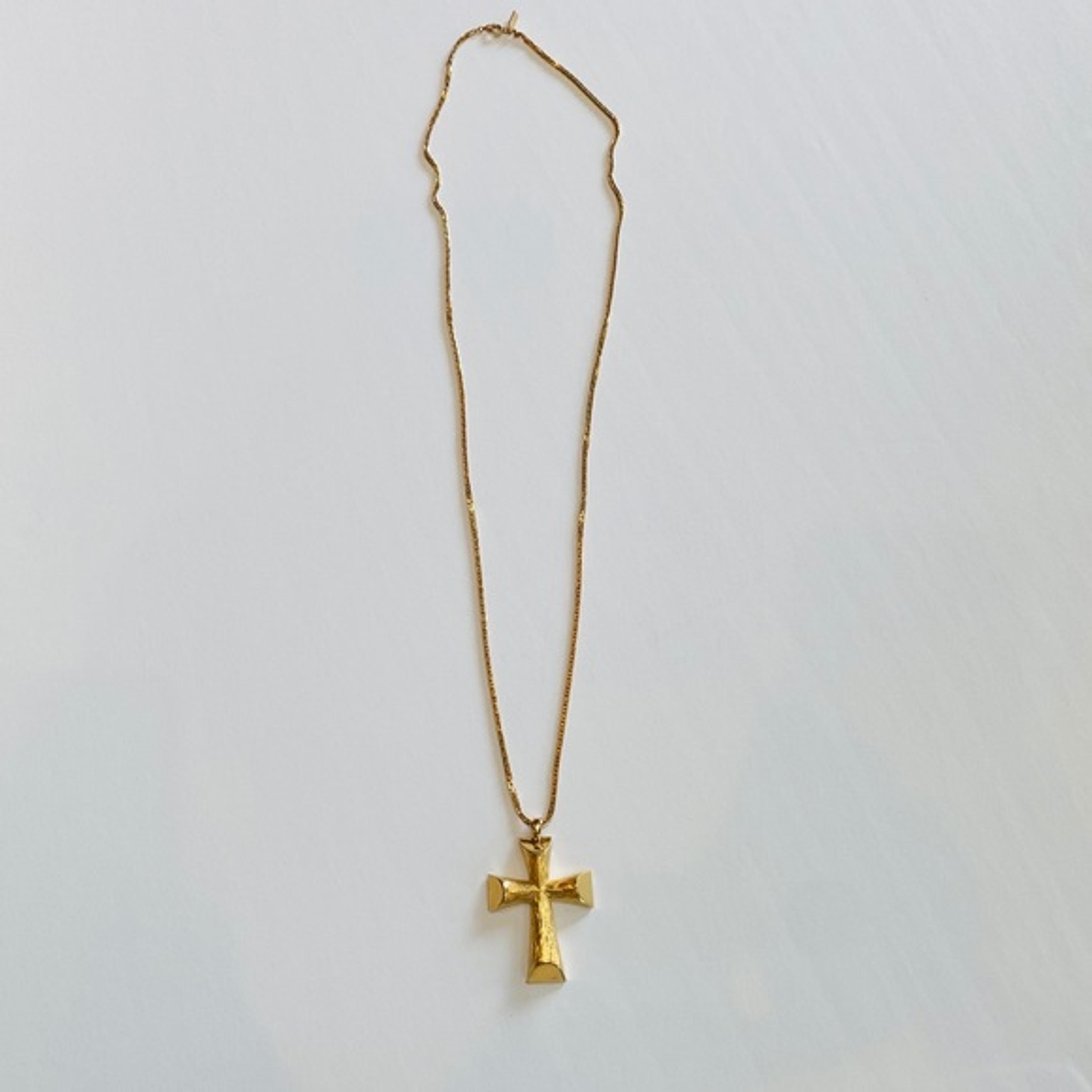 Jewelry | Vintage Gold Plated Cross Long Chain | Poshmark