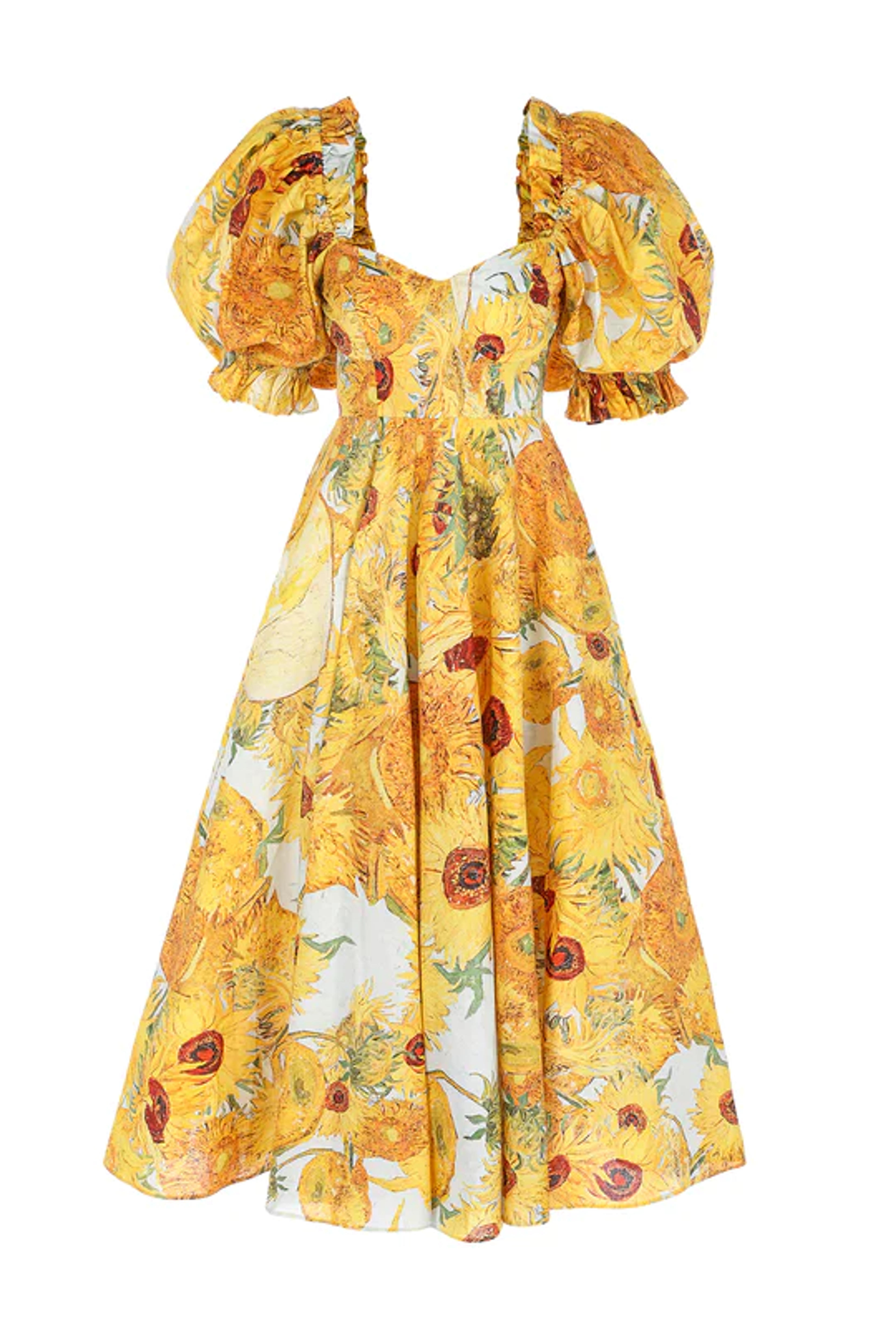 Sunflowers Tea Rose Dress – Selkie