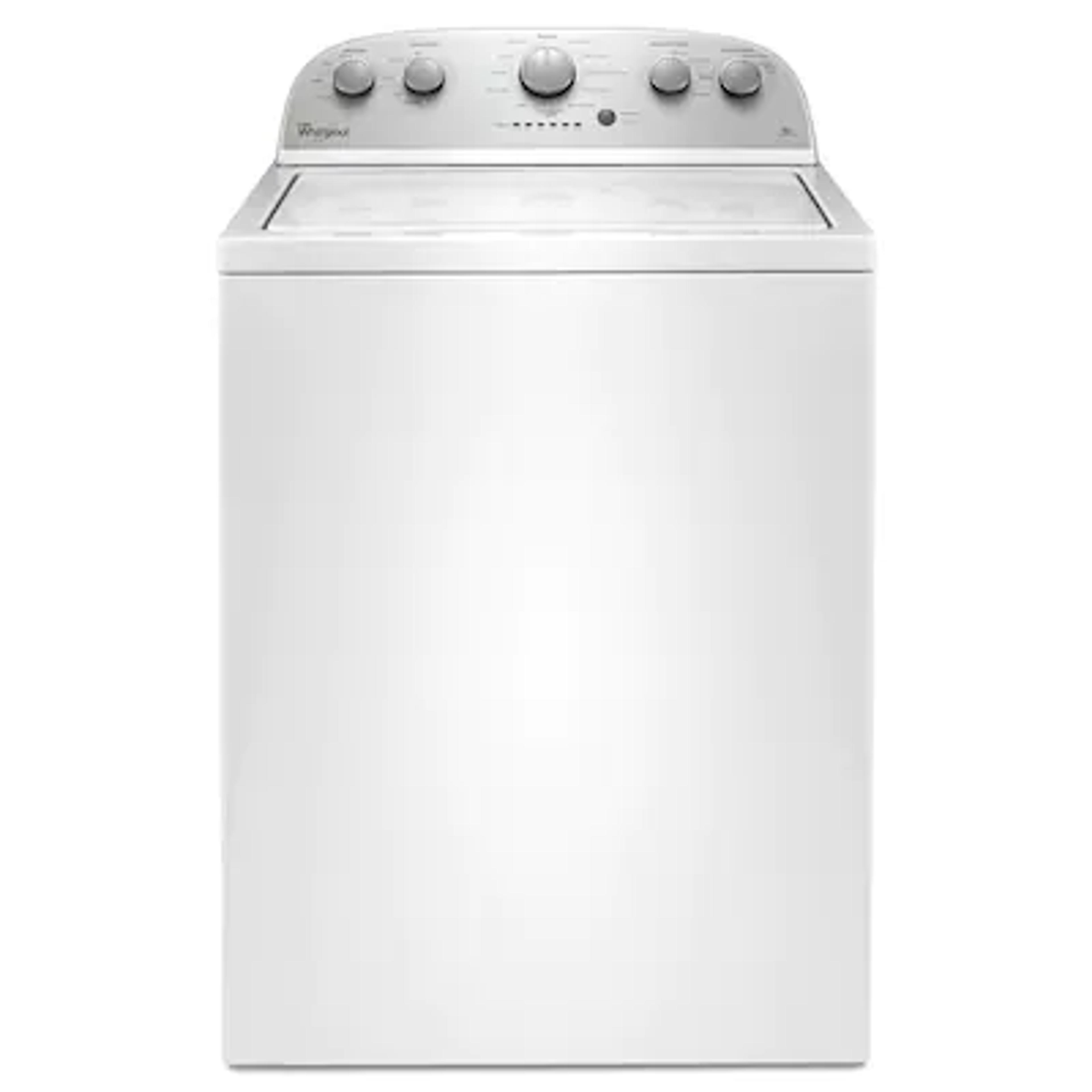 Whirlpool 3.5-cu ft High Efficiency Agitator Top-Load Washer (White) in the Top-Load Washers department at Lowes.com