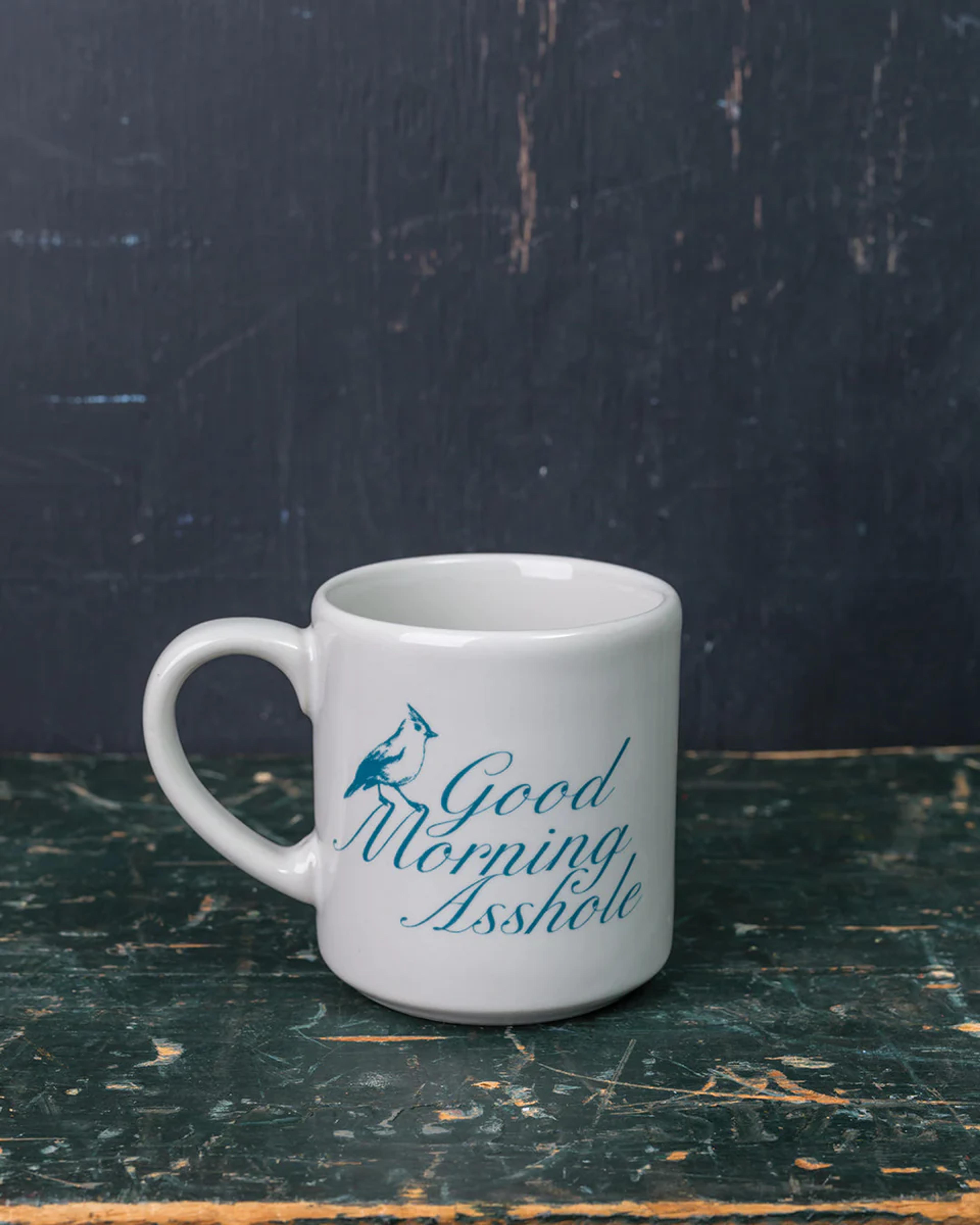 "Good Morning Asshole" Mug WEB – Fishs Eddy