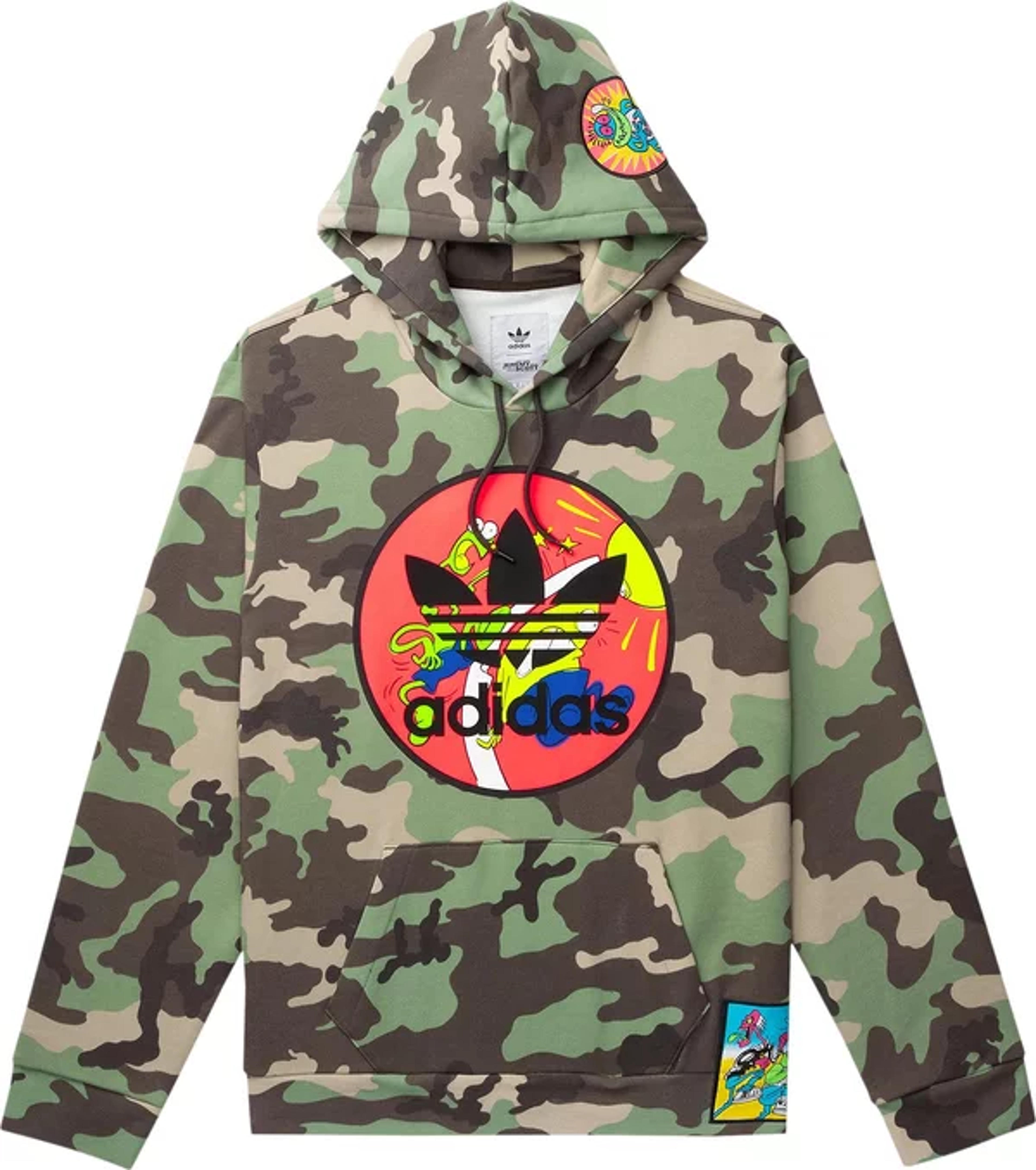 Buy adidas x Jeremy Scott Hoodie 'Multicolor' - H53373 | GOAT