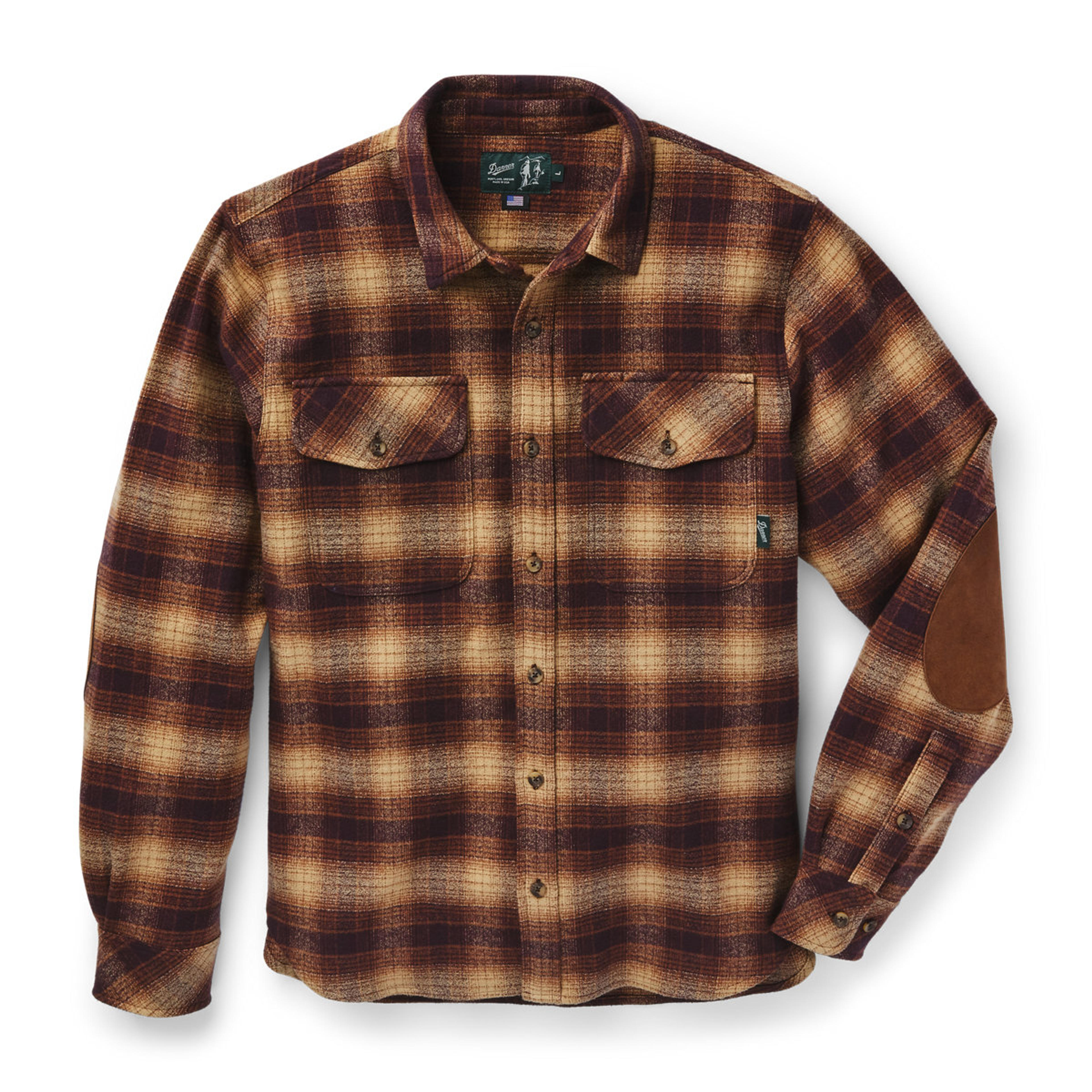 Danner - Cedar Mill Cotton Flannel Shirt Espresso Plaid