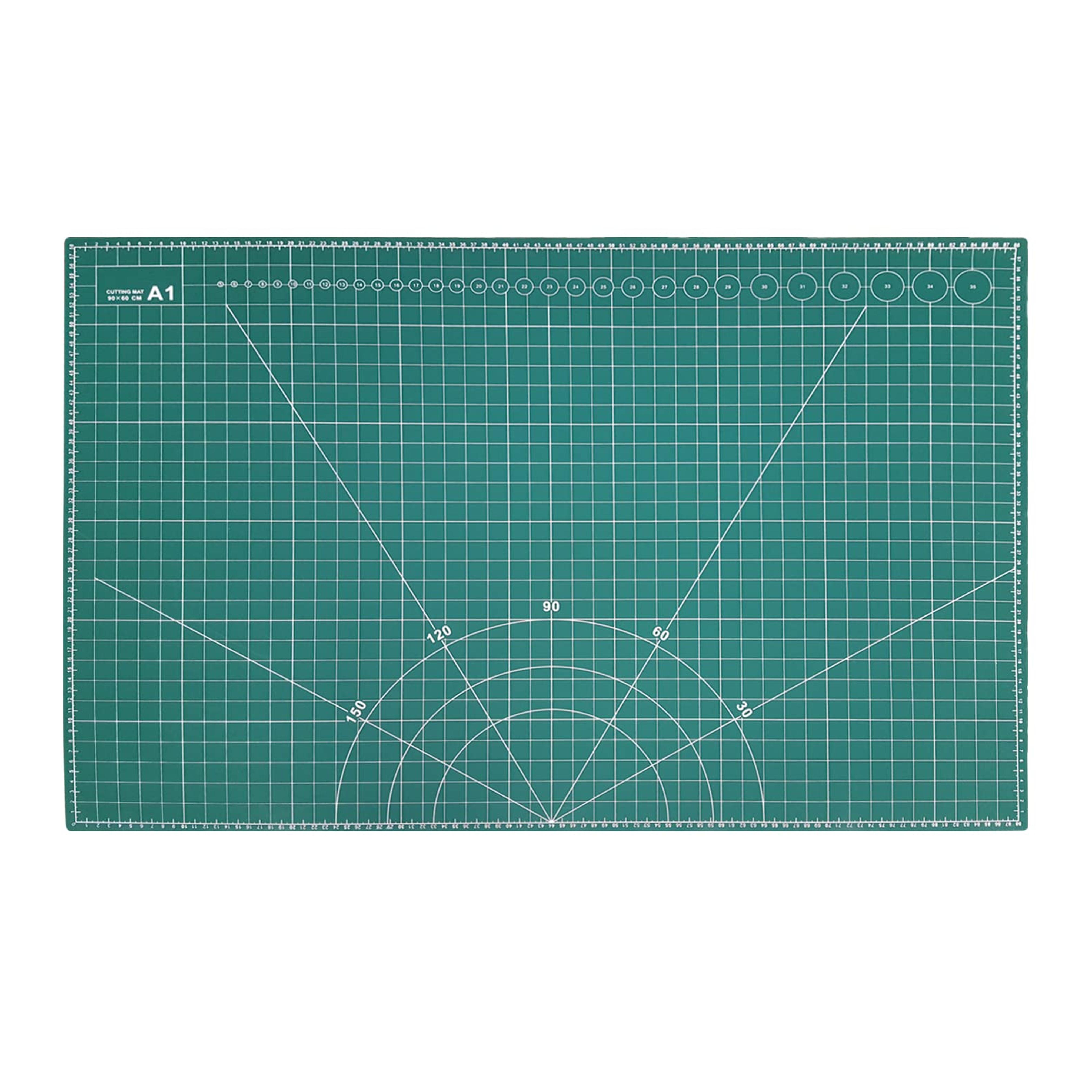 A1 (900X600MM) Cutting Mat Non Slip Self Healing Printed Grid Art & Craft Design