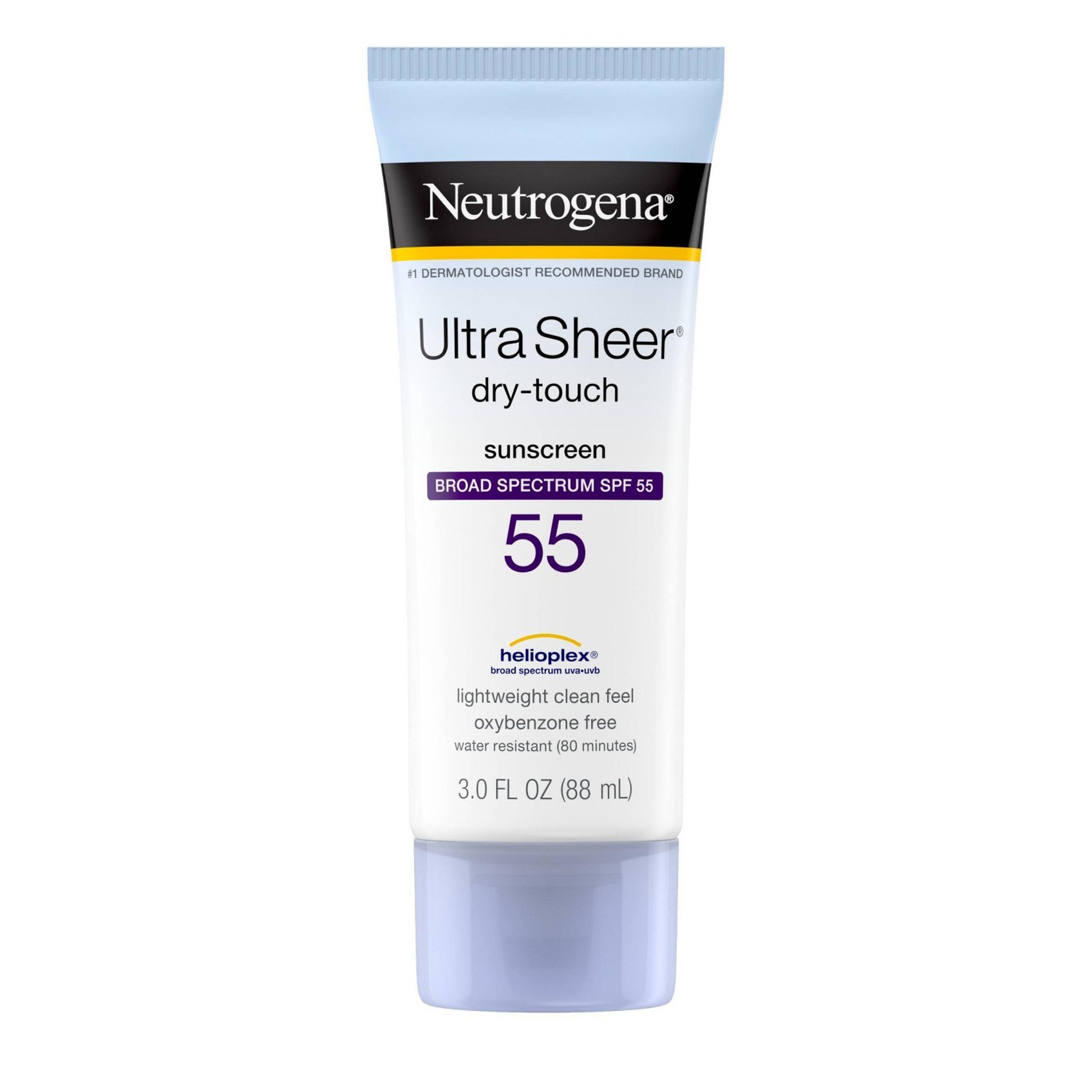 Neutrogena Ultra Sheer Dry Touch Sunscreen Lotion - SPF 55 - 3 fl oz