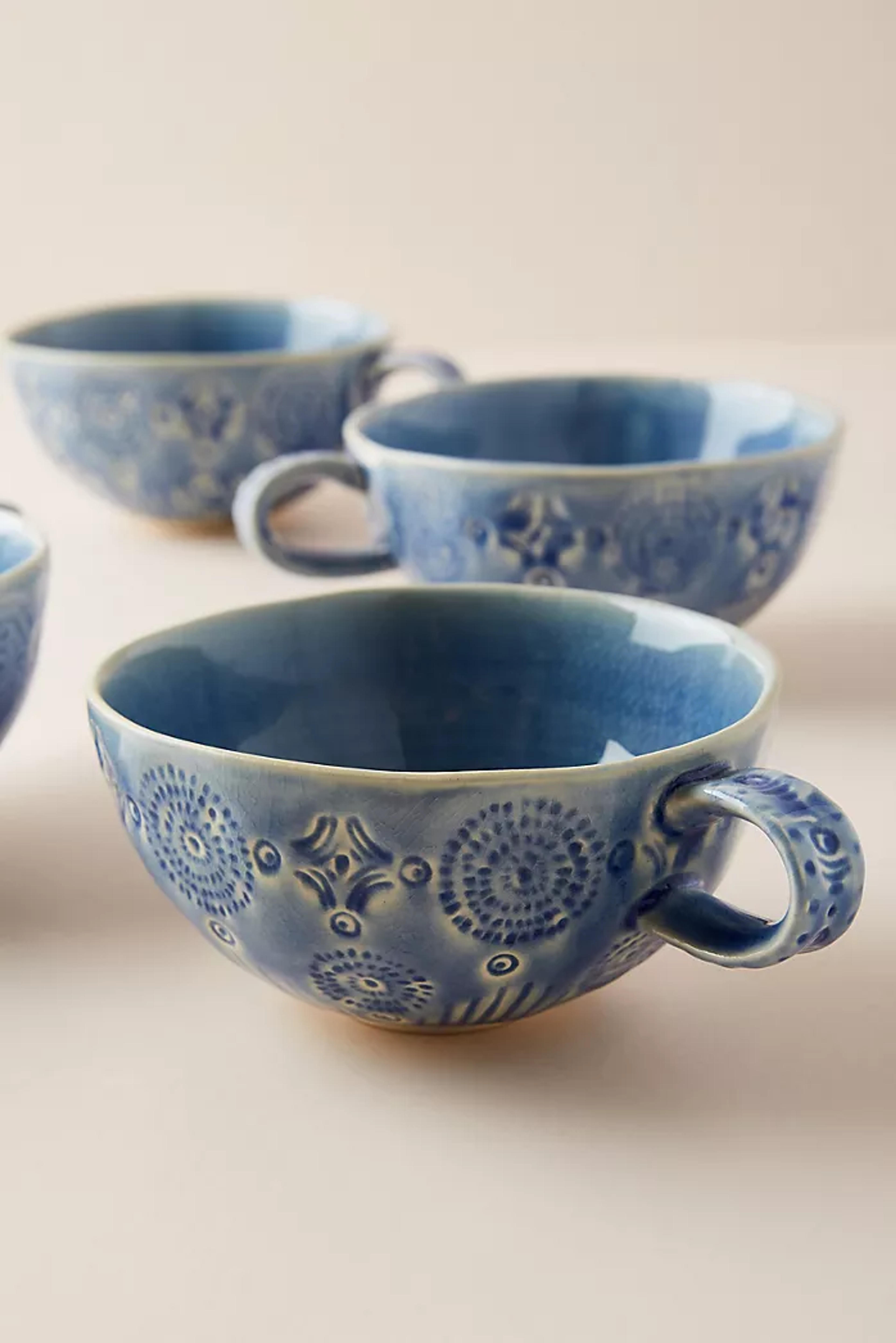 Old Havana Mugs, Set of 4 | AnthroLiving