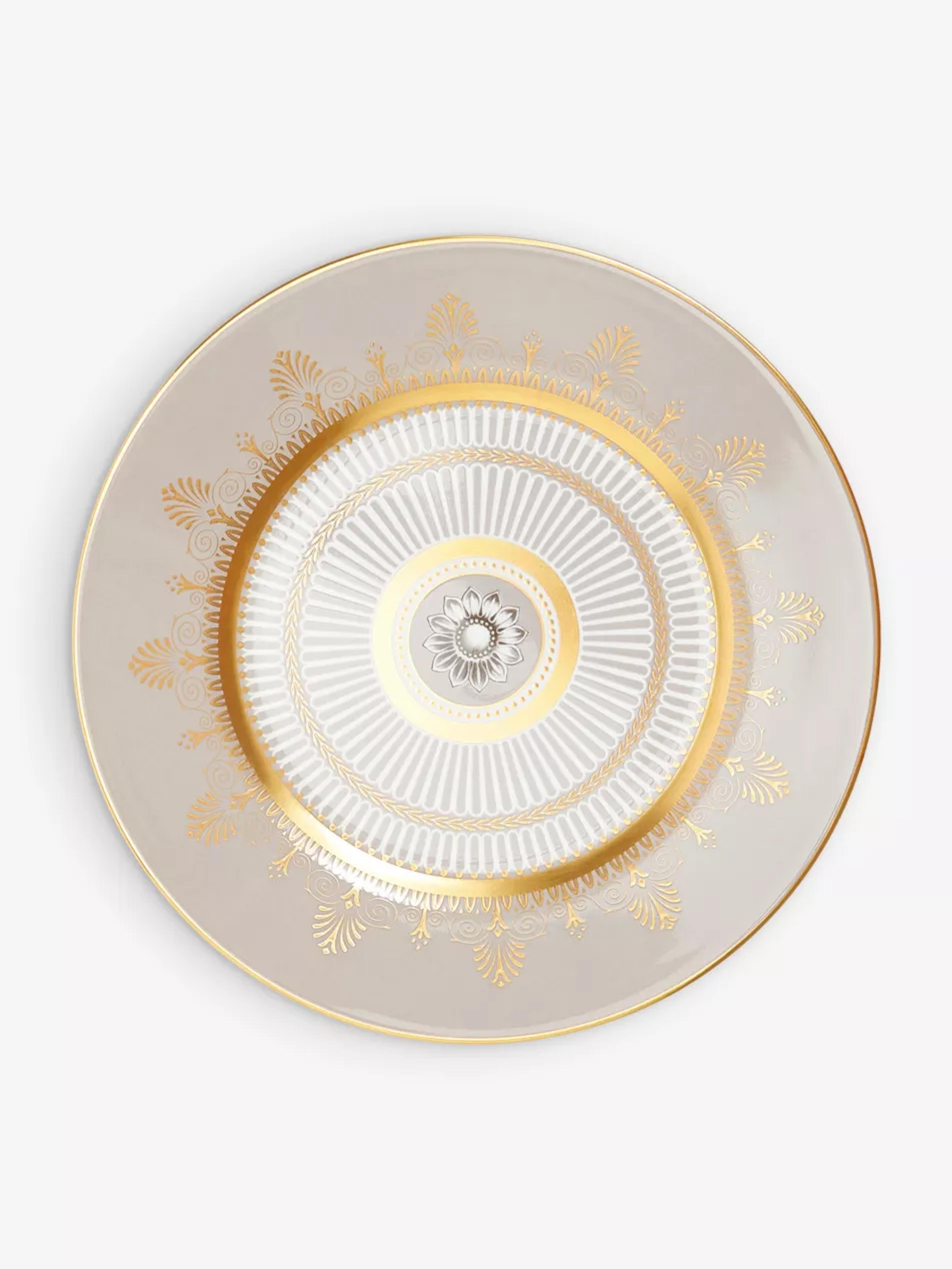 WEDGWOOD - Anthemion 22ct gold and bone china side plate 20cm | Selfridges.com