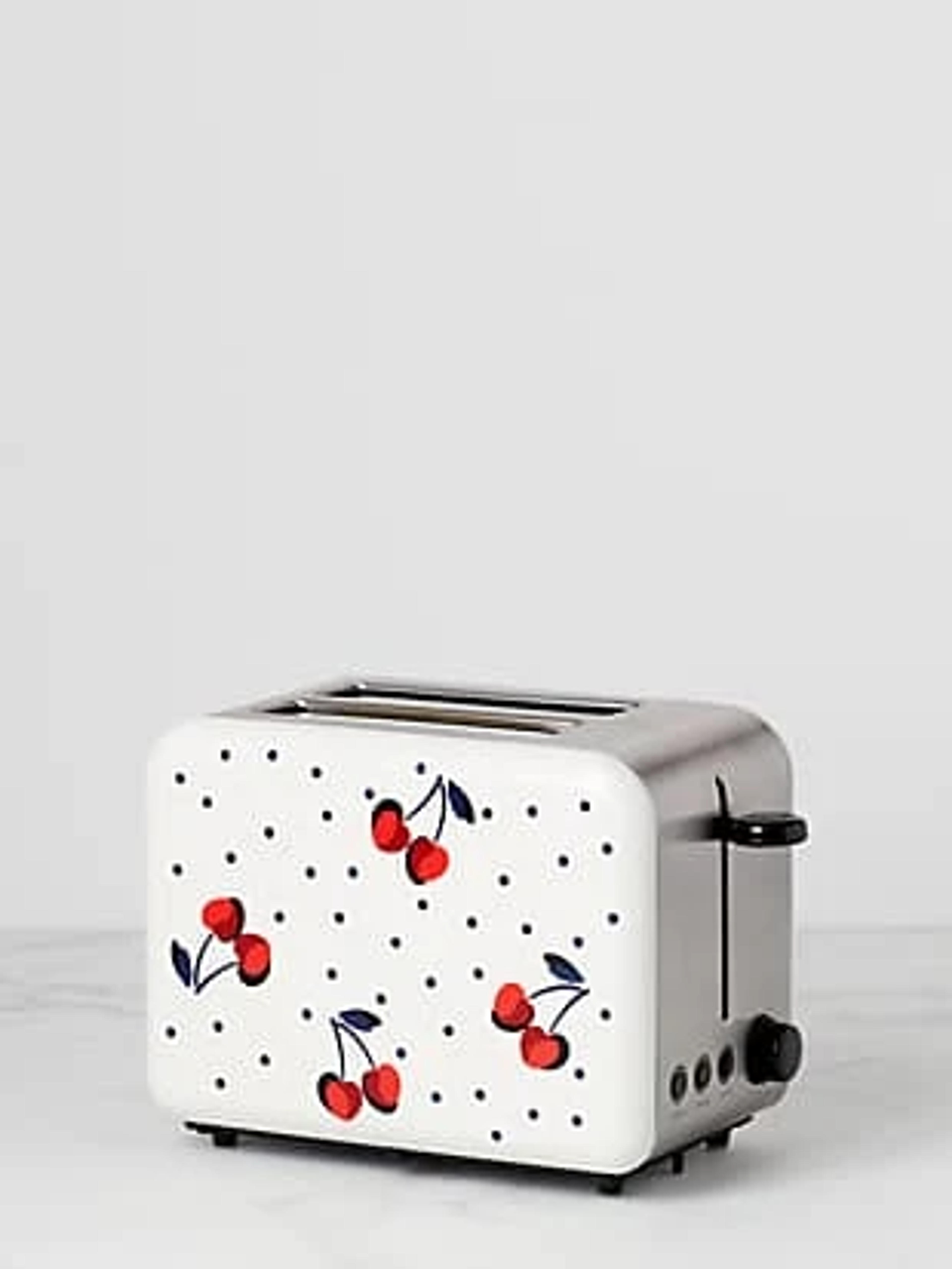 vintage cherry dot 2-slice toaster | Kate Spade New York