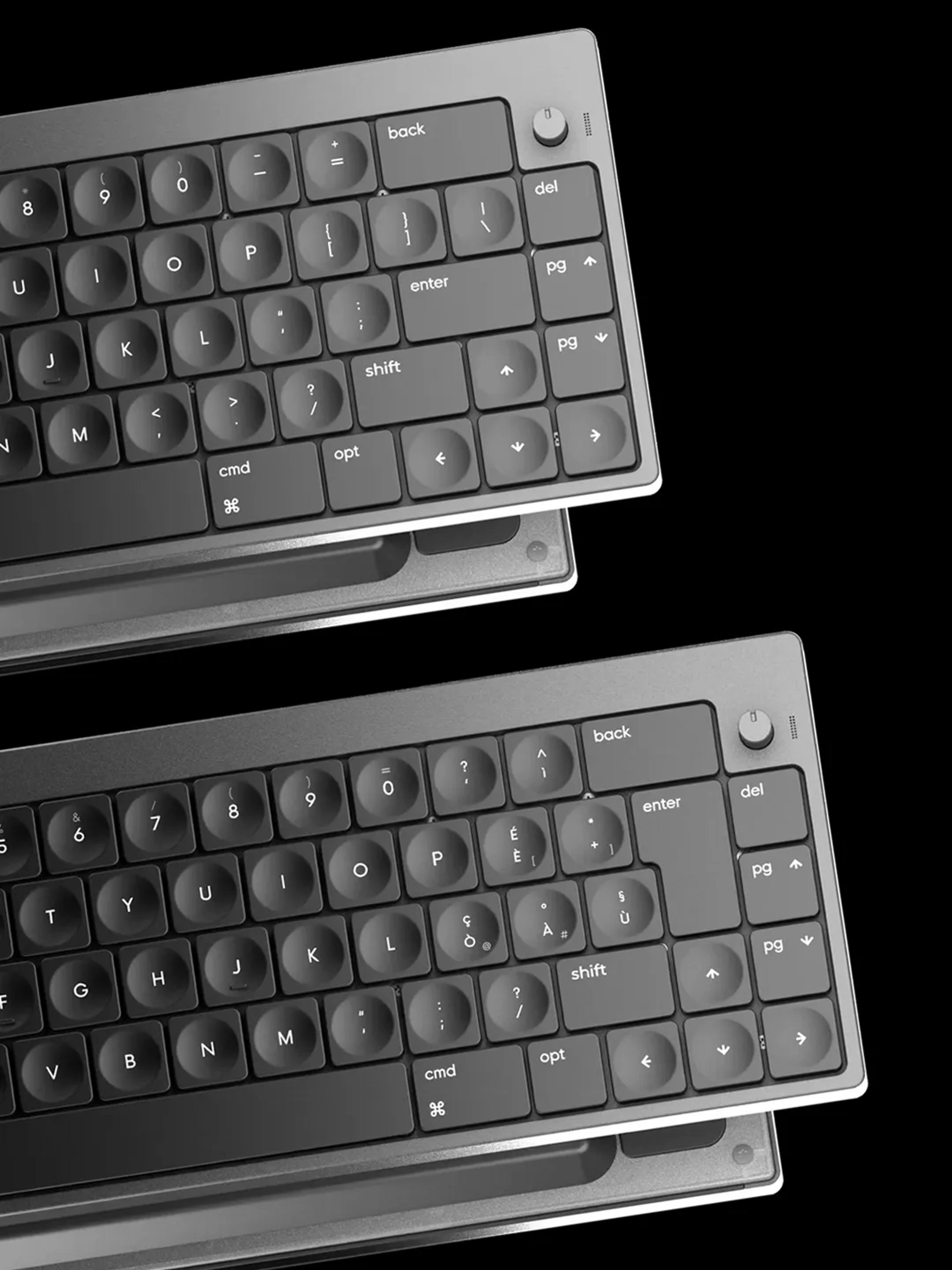 Modular keyboards for digital creators