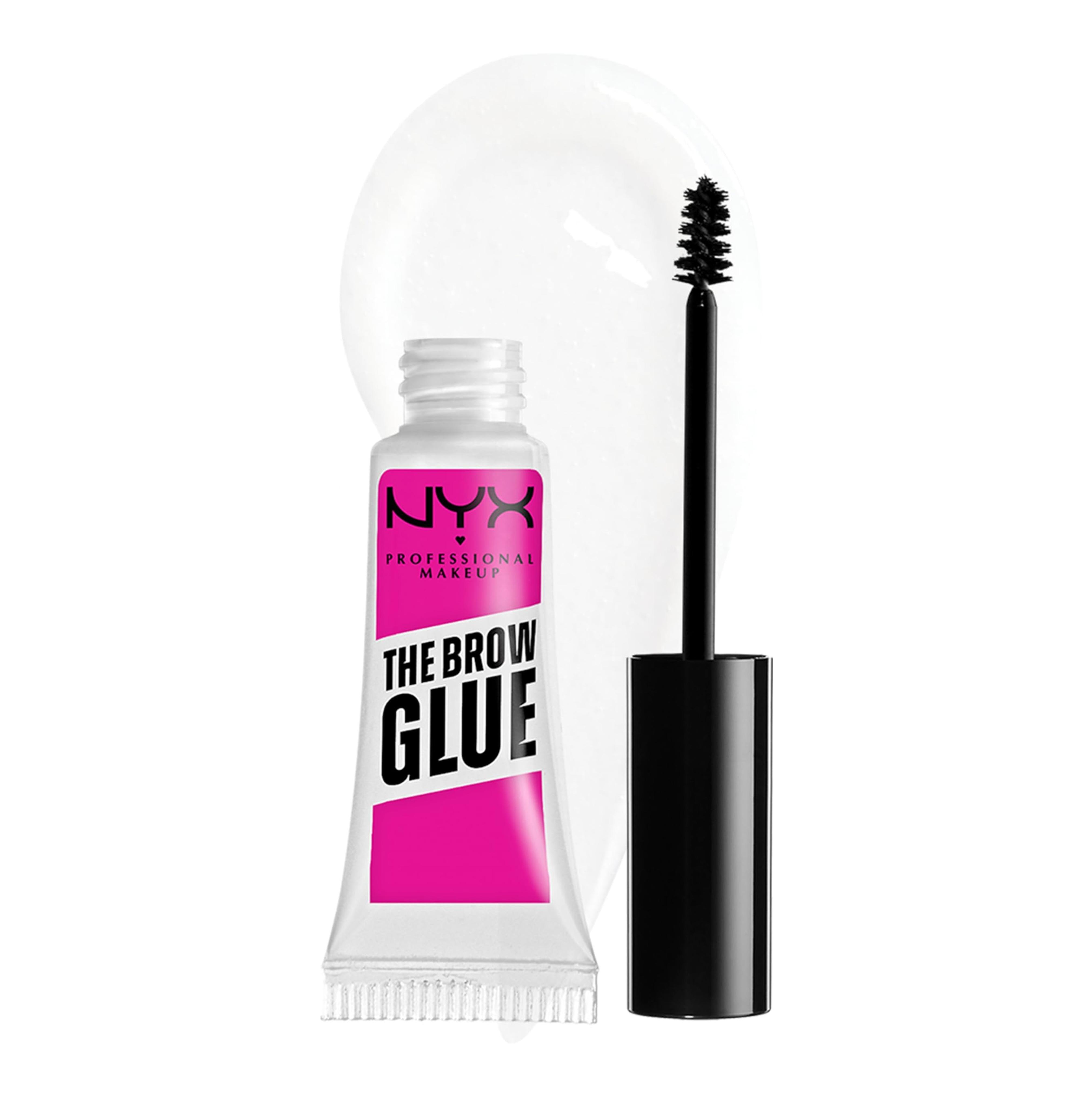 NYX PROFESSIONAL MAKEUP The Brow Glue, Extreme Hold Eyebrow Gel - Clear