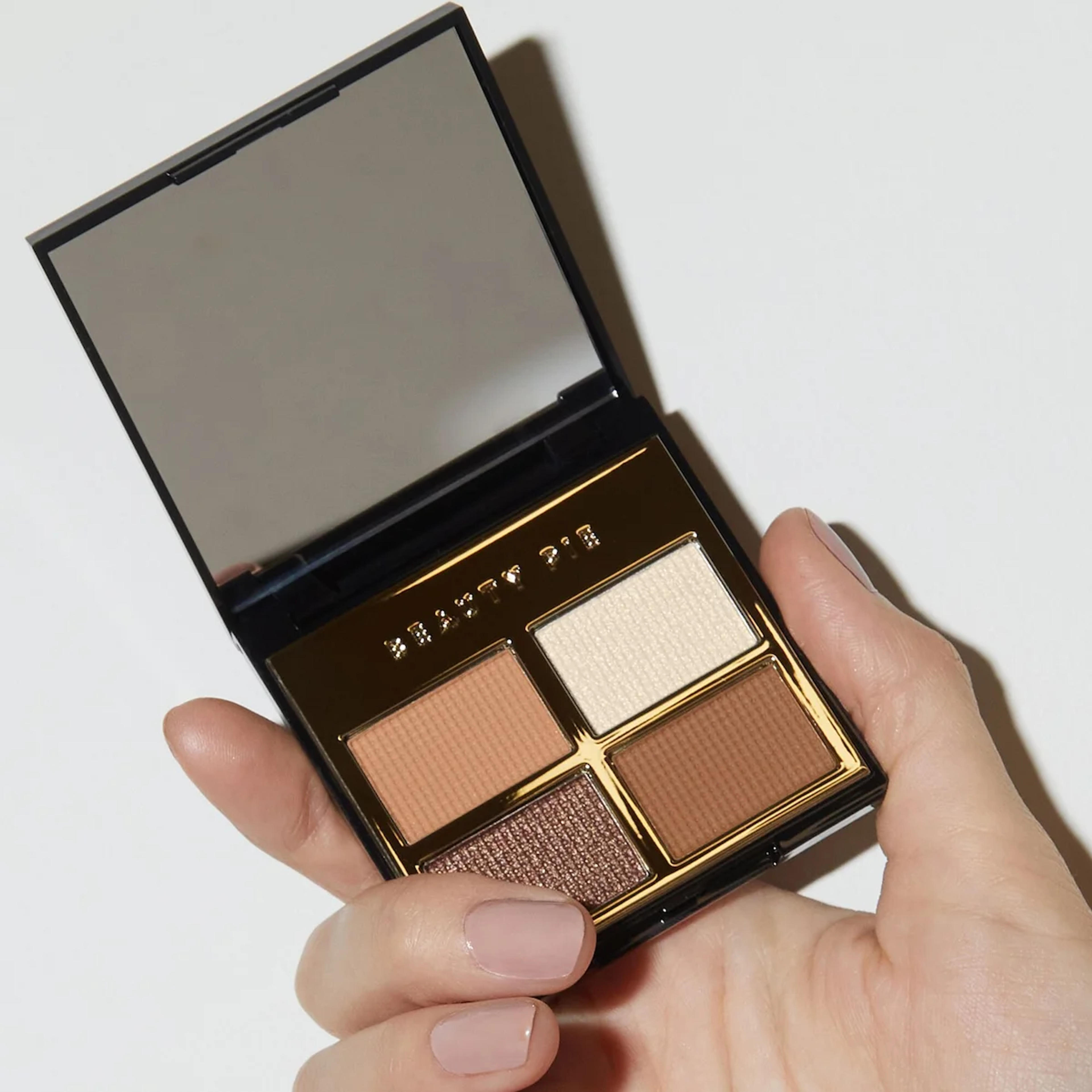 James Molloy Deluxe Eyeshadow Quad - Gold | BEAUTY PIE US