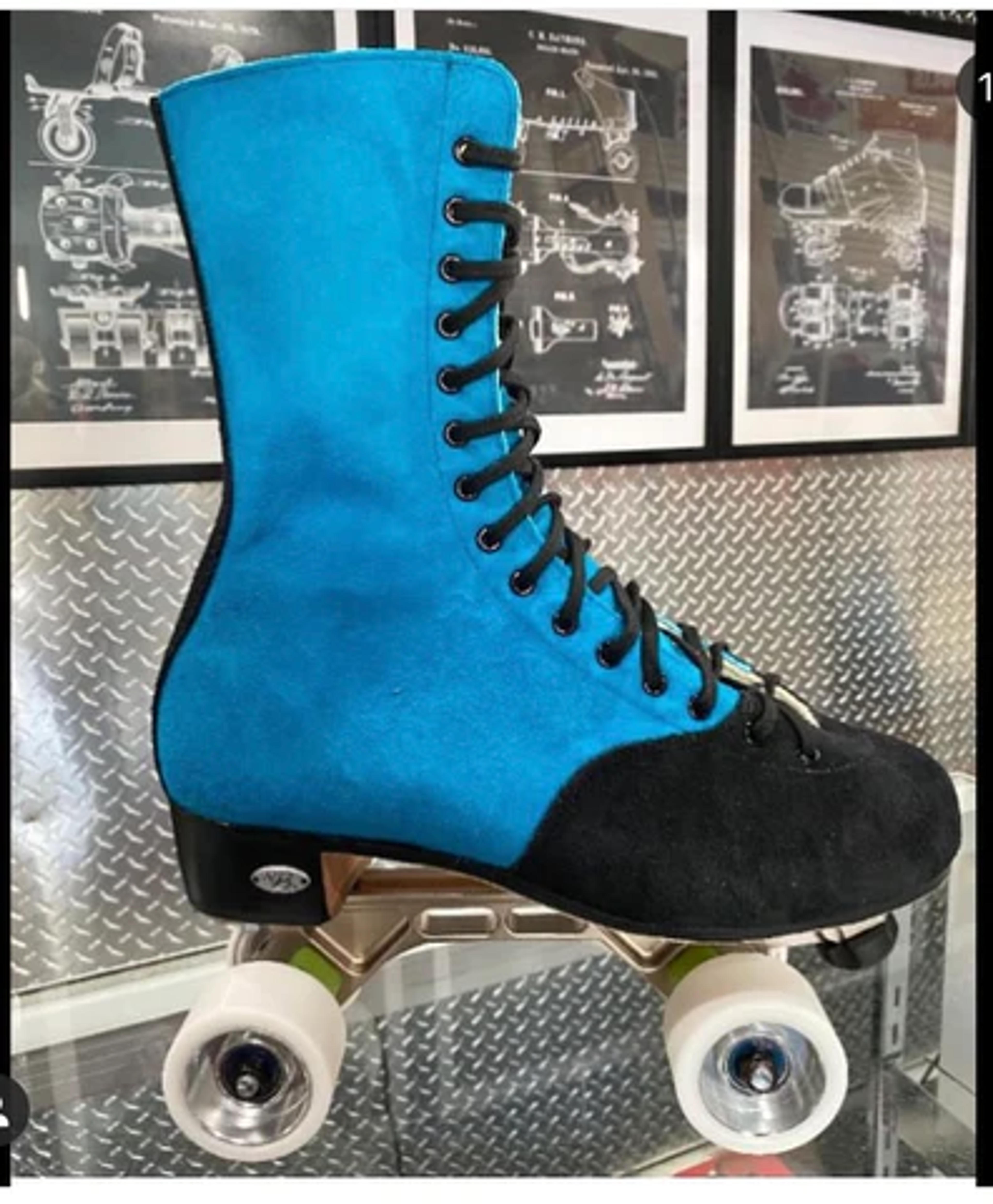 Riedell 172 OG Skate with Arius Platinum plate – Sin City Skates