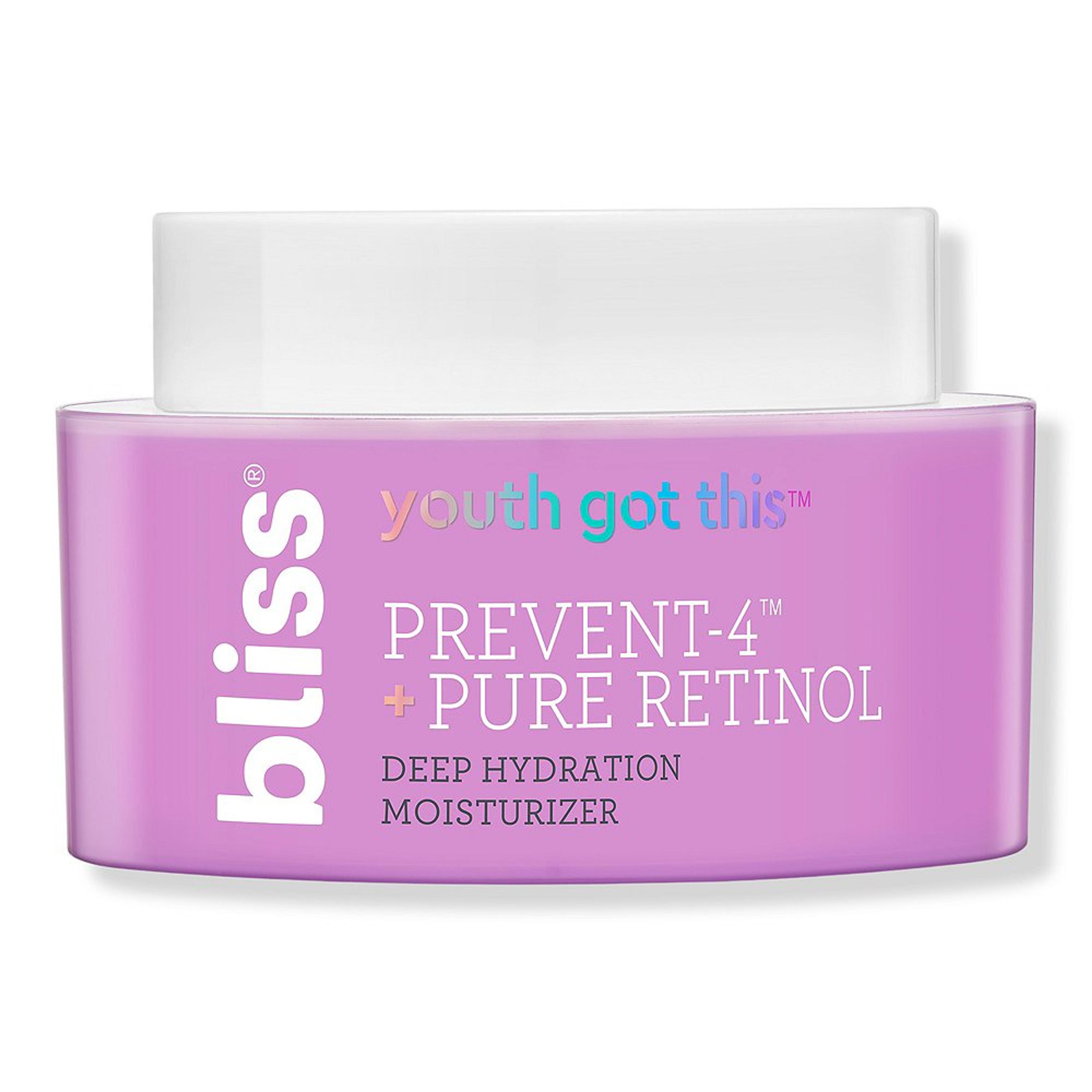 Youth Got This Prevent-4 + Pure Retinol Deep Hydration Moisturizer - Bliss | Ulta Beauty