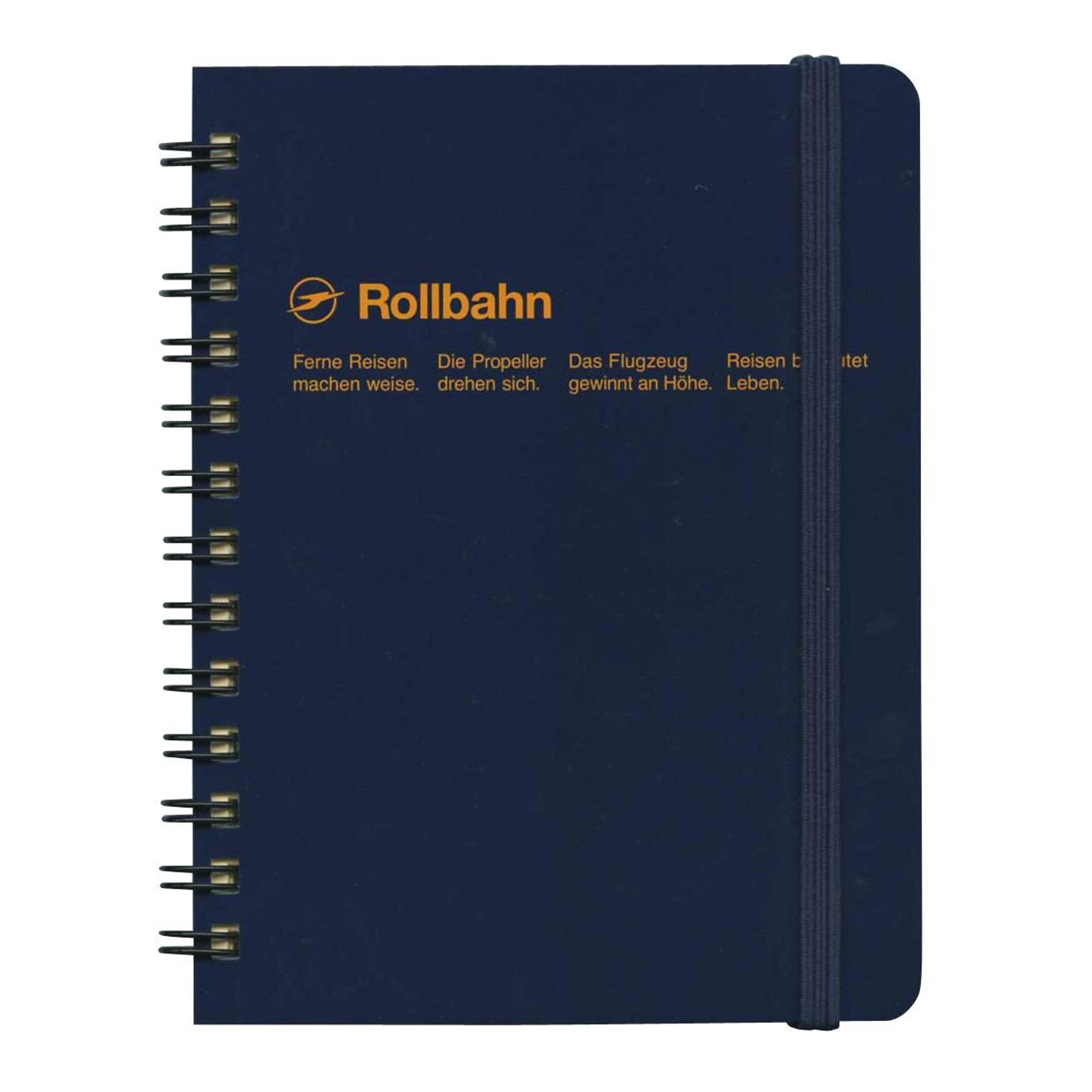 Delfonics Rollbahn Pocket Memo Book, Dark Blue