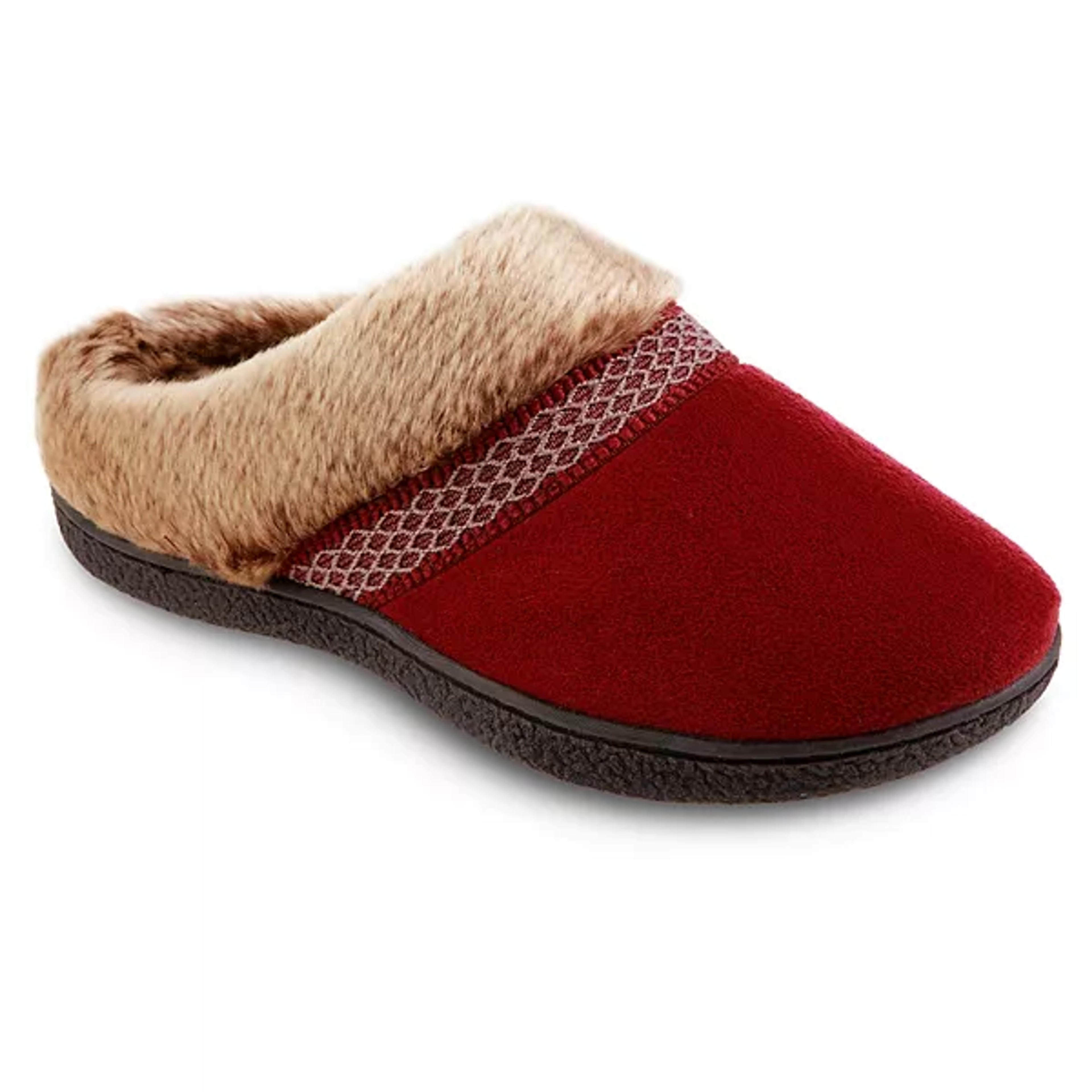 Women's isotoner Mallory Hoodback Slippers Made with Recycled Microsuede