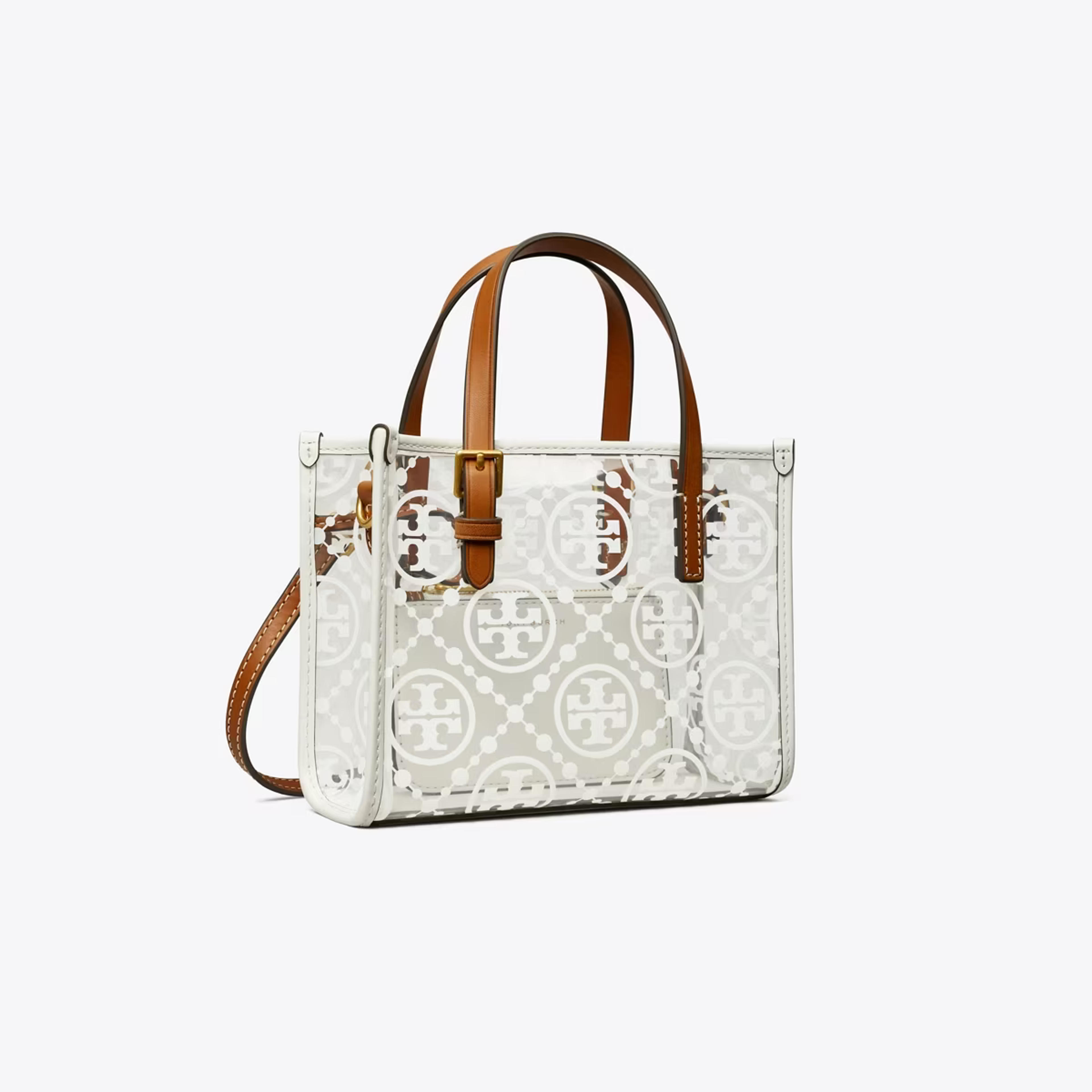 Mini T Monogram Clear Tote: Women's Designer Crossbody Bags