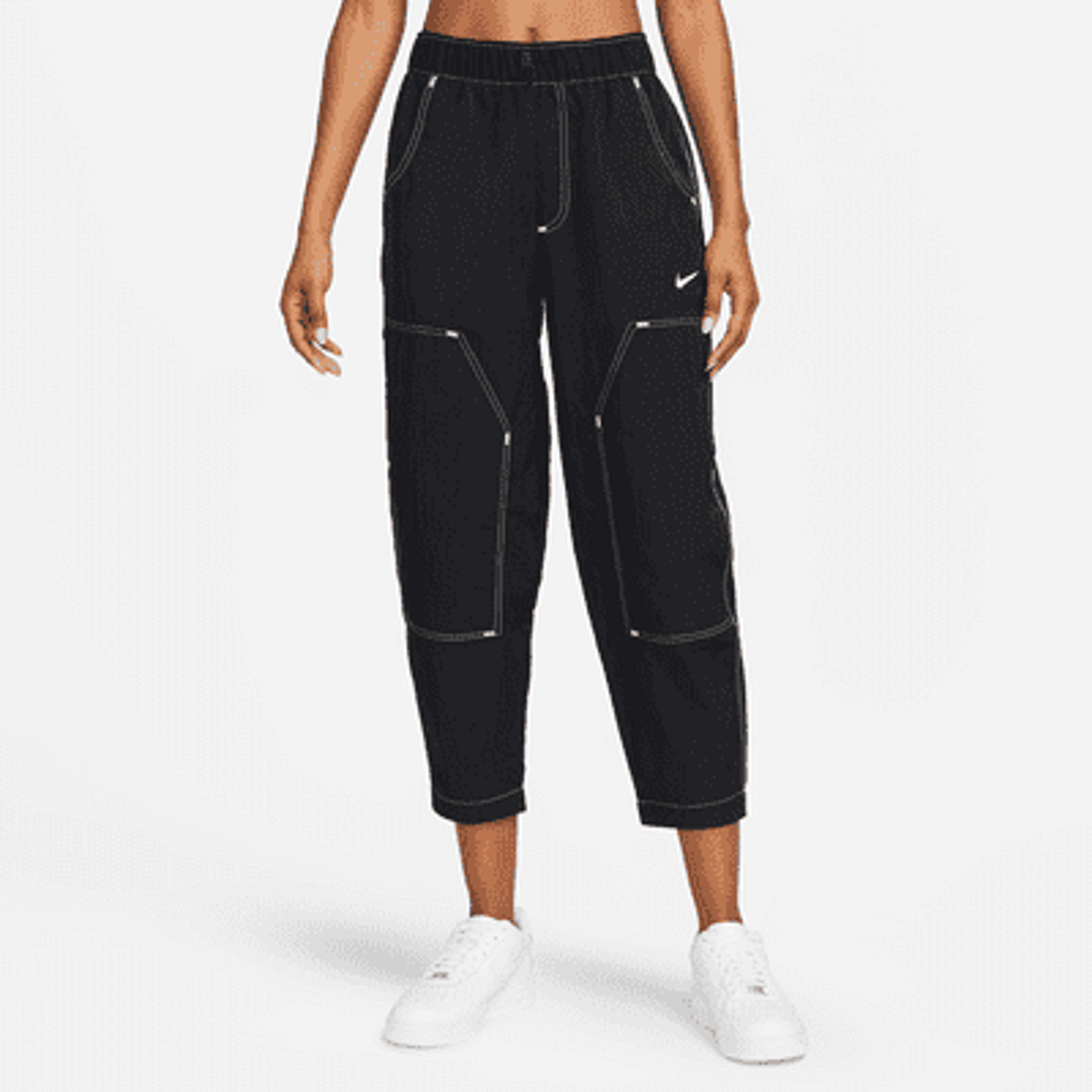 Nike Sportswear Swoosh Women's High-Waisted Woven Pants. Nike.com