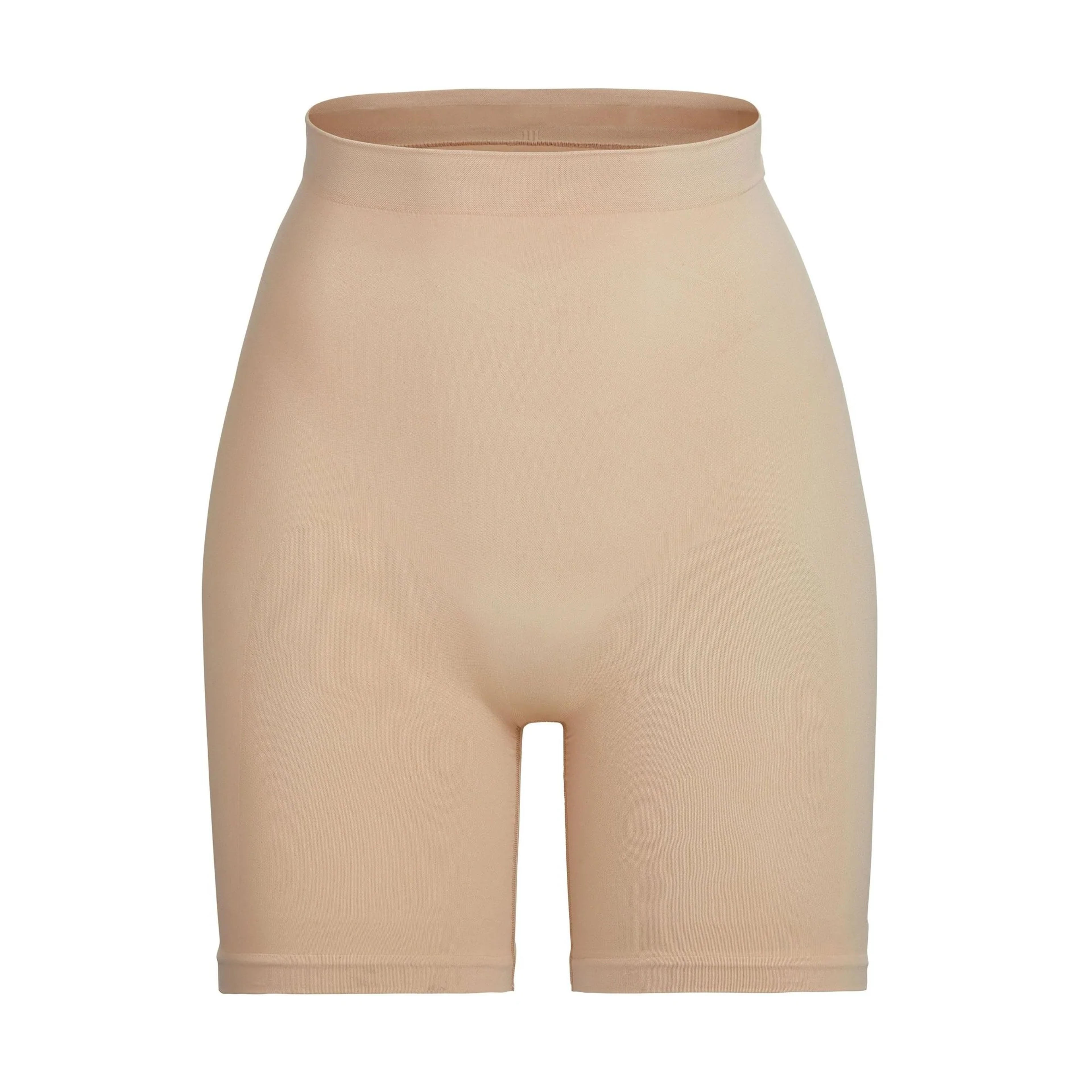 Sculpting Short Mid Thigh Shapewear - Clay