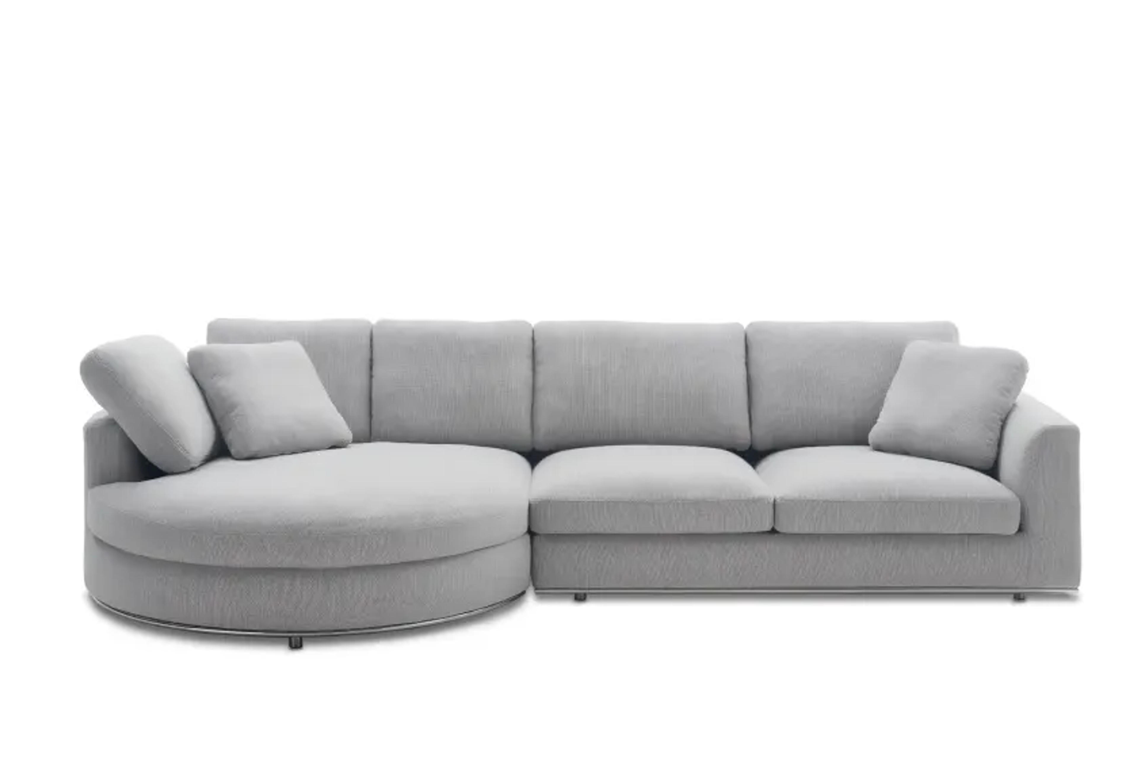 Hamilton Round Chaise Sectional Sofa