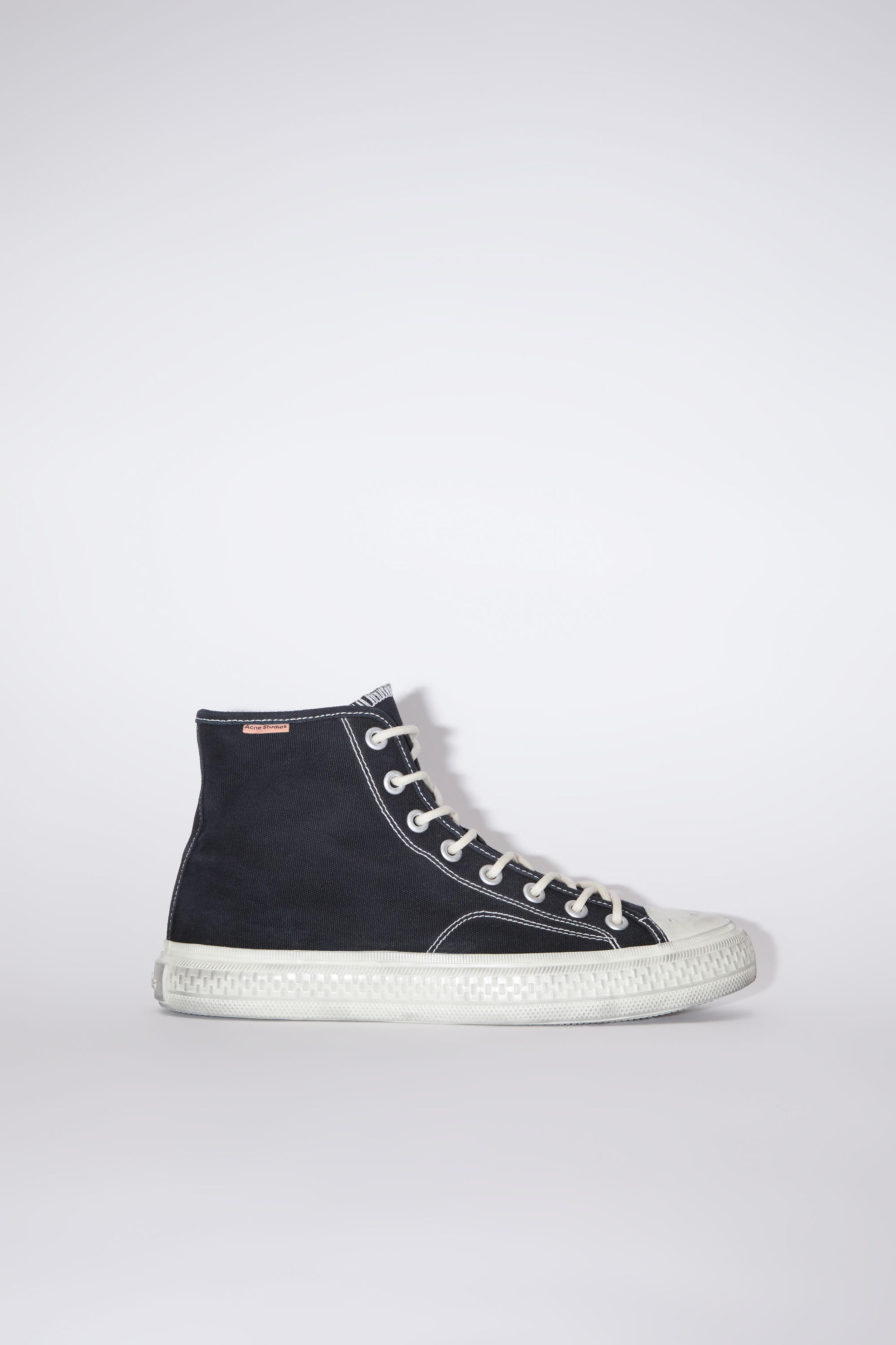 Acne Studios - High top sneakers - Black/off white