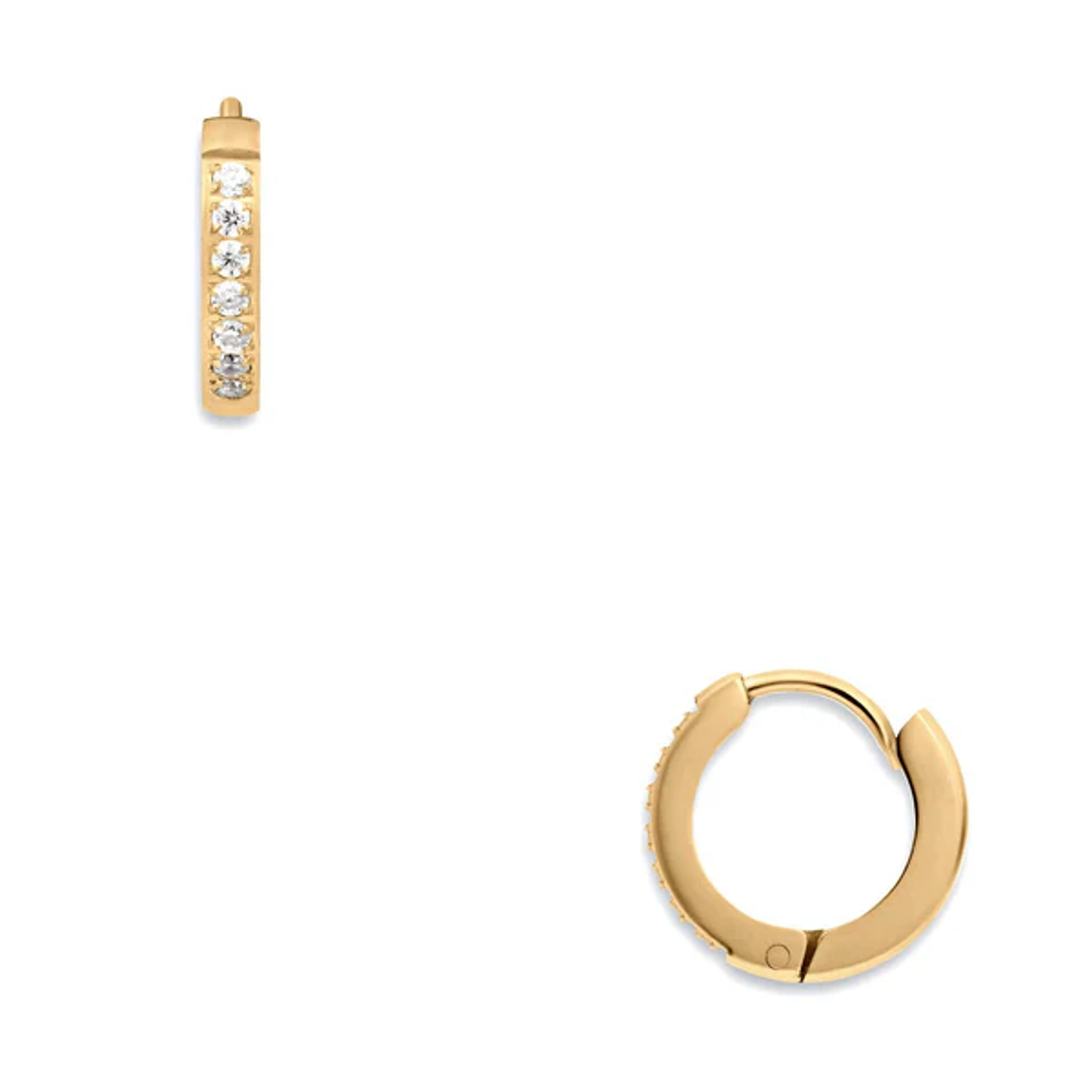 Ellie Vail - Tinsley Huggie Hoop Earring