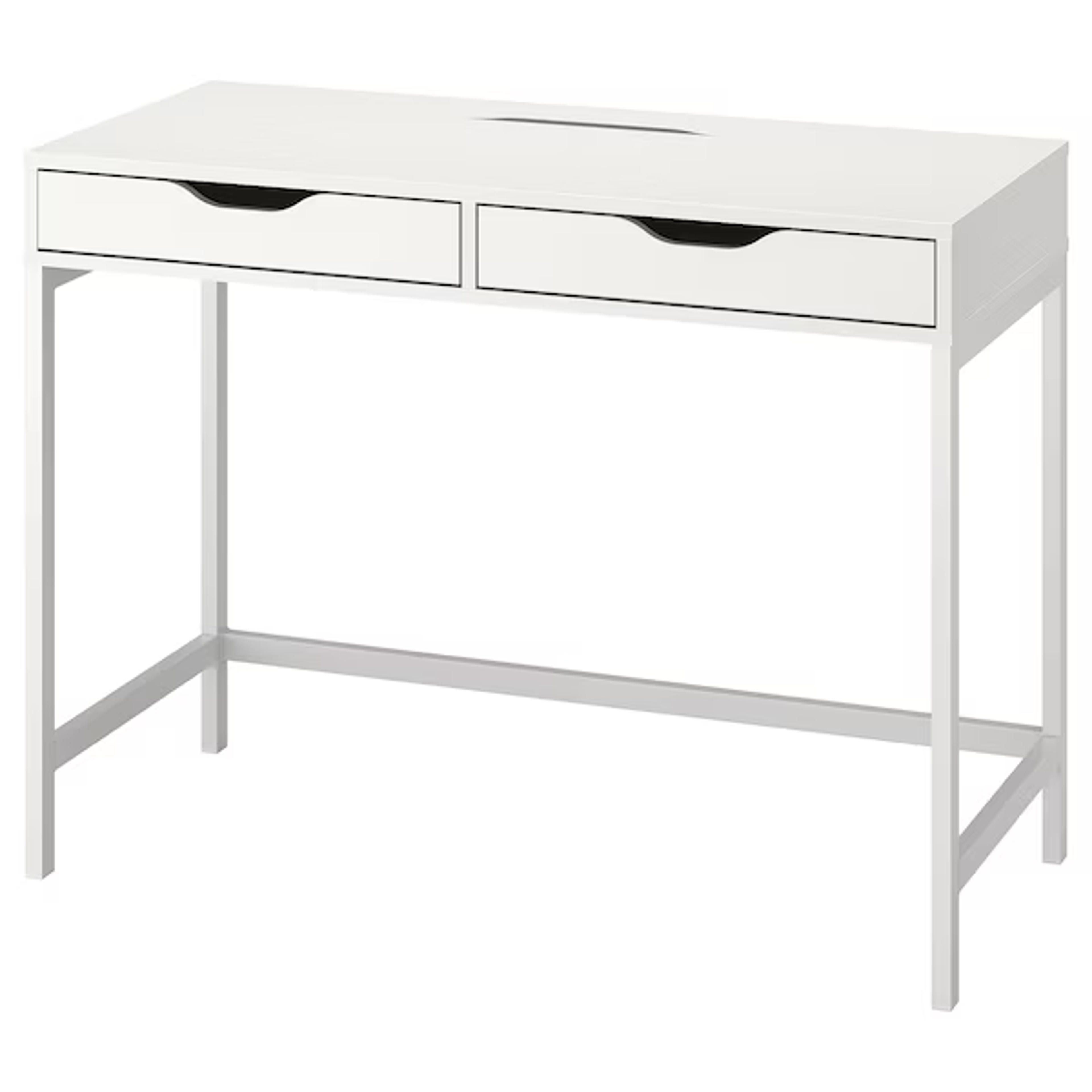 ALEX Desk, white, 393/8x187/8" - IKEA