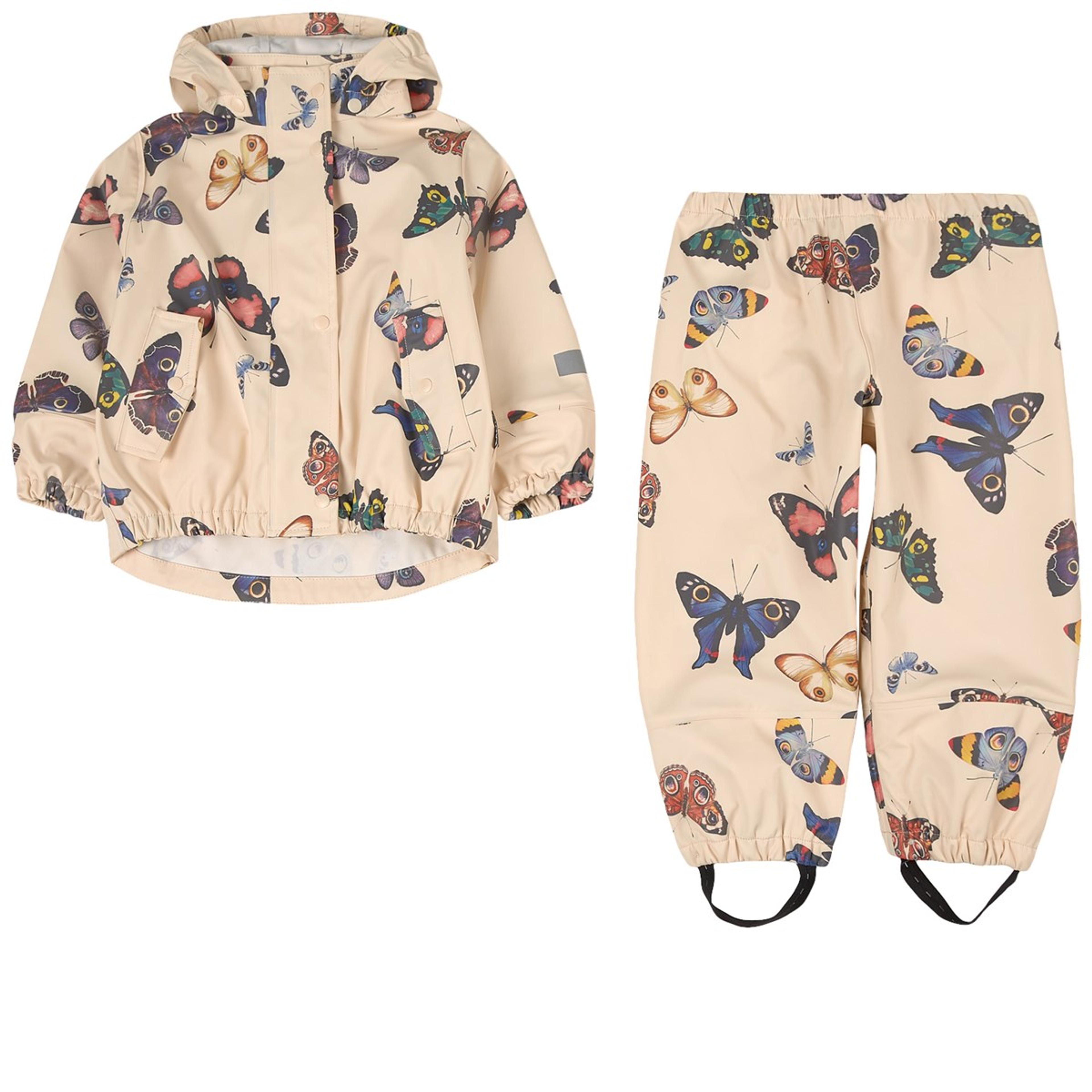 Molo - Zet Rain Set I See You Ivory - Babyshop.com