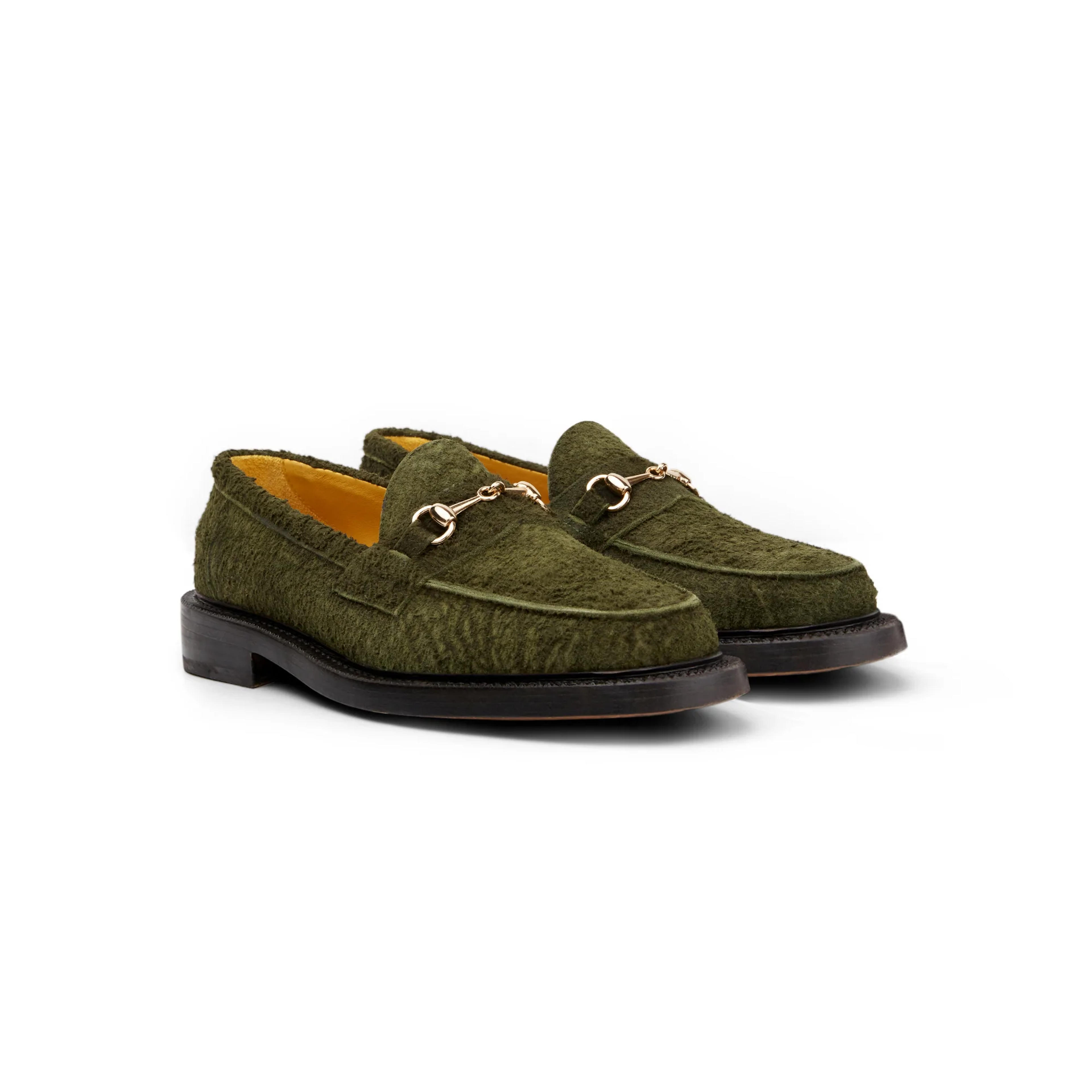 The Mason Horse Bit Loafer, Moss Mohawk - Blackstock & Weber