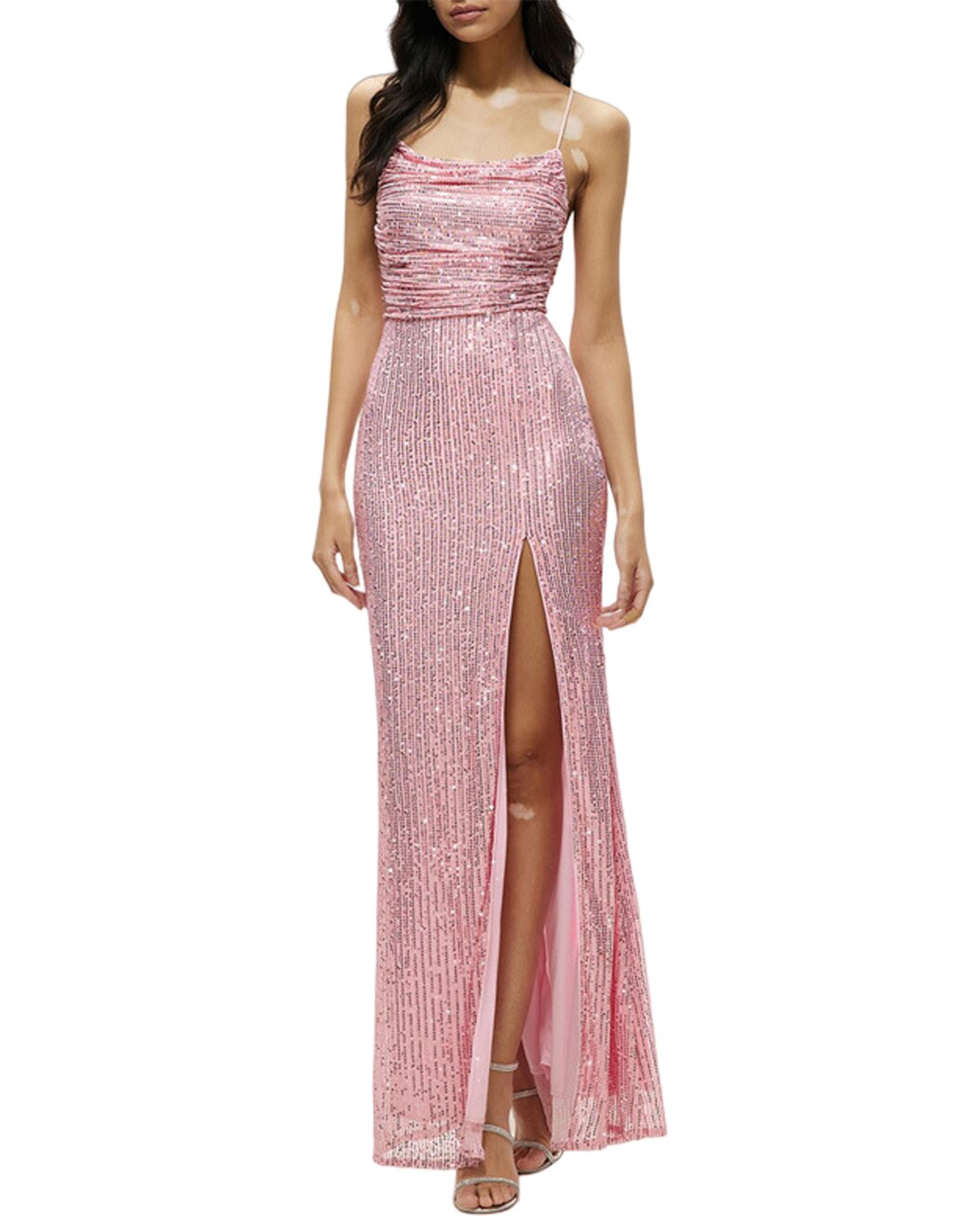 Juliet Roses Maxi Dress / Gilt