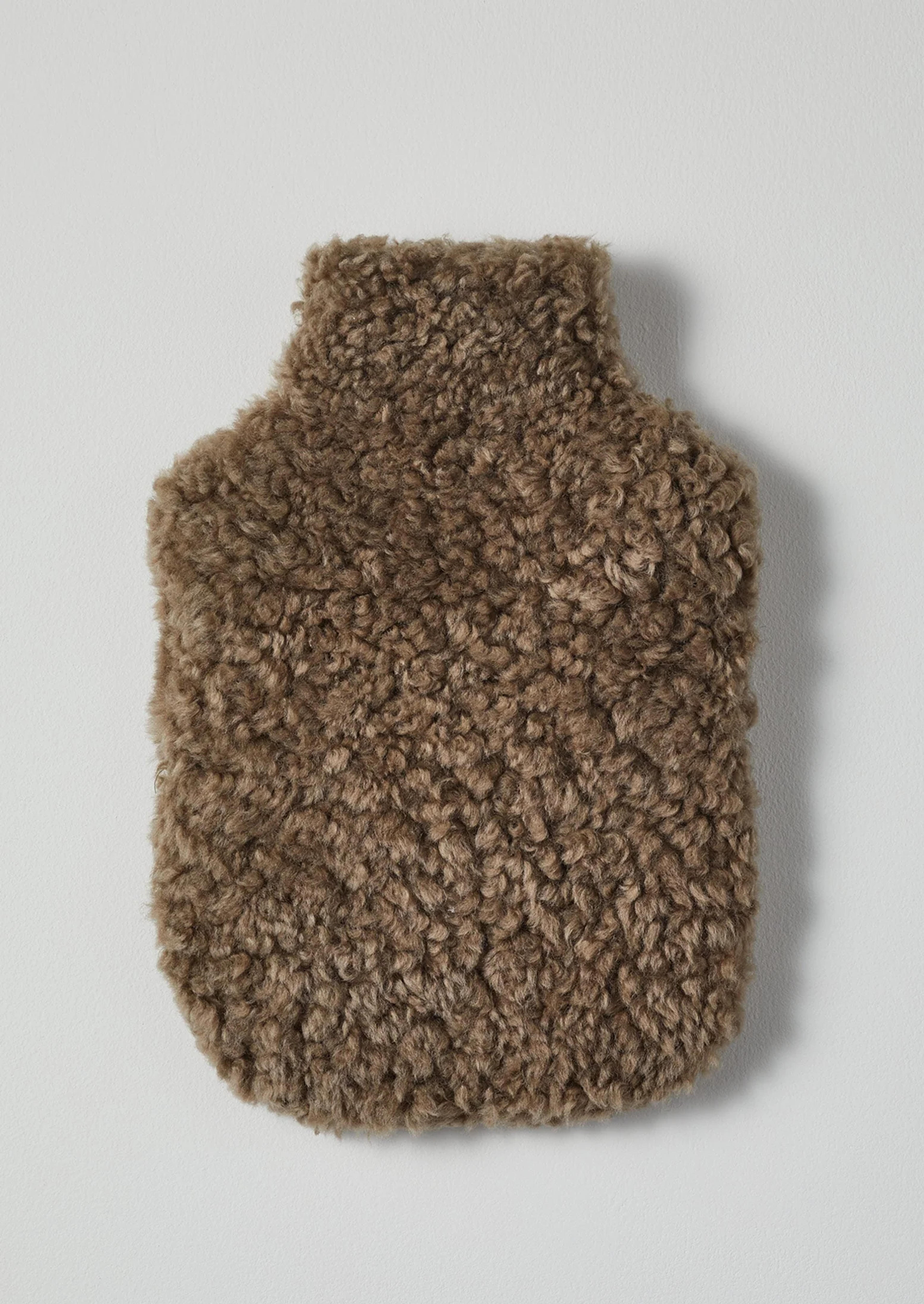 Sheepskin Hot Water Bottle Cover | Taupe | TOAST